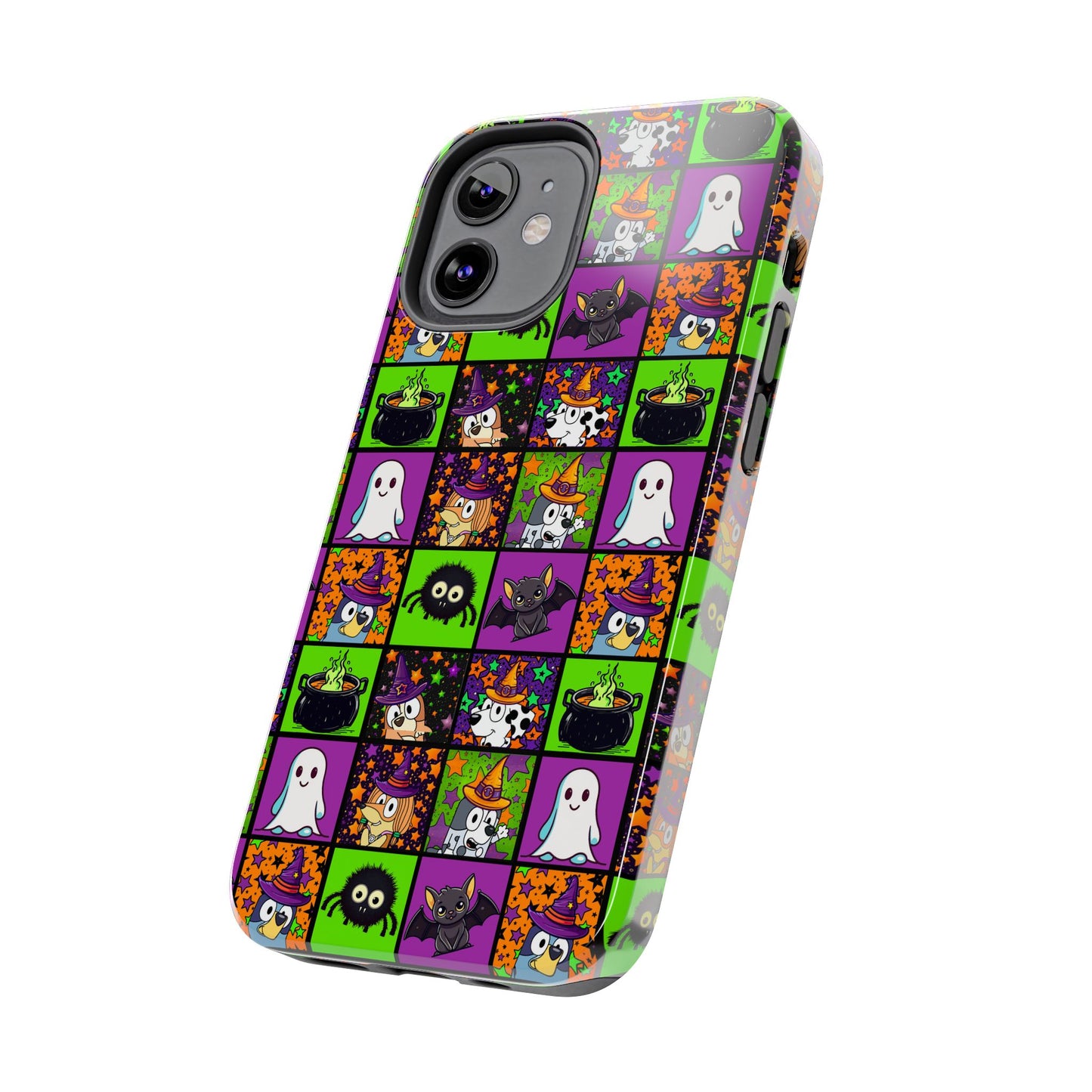 Blue Pup Halloween -  Tough Phone Cases