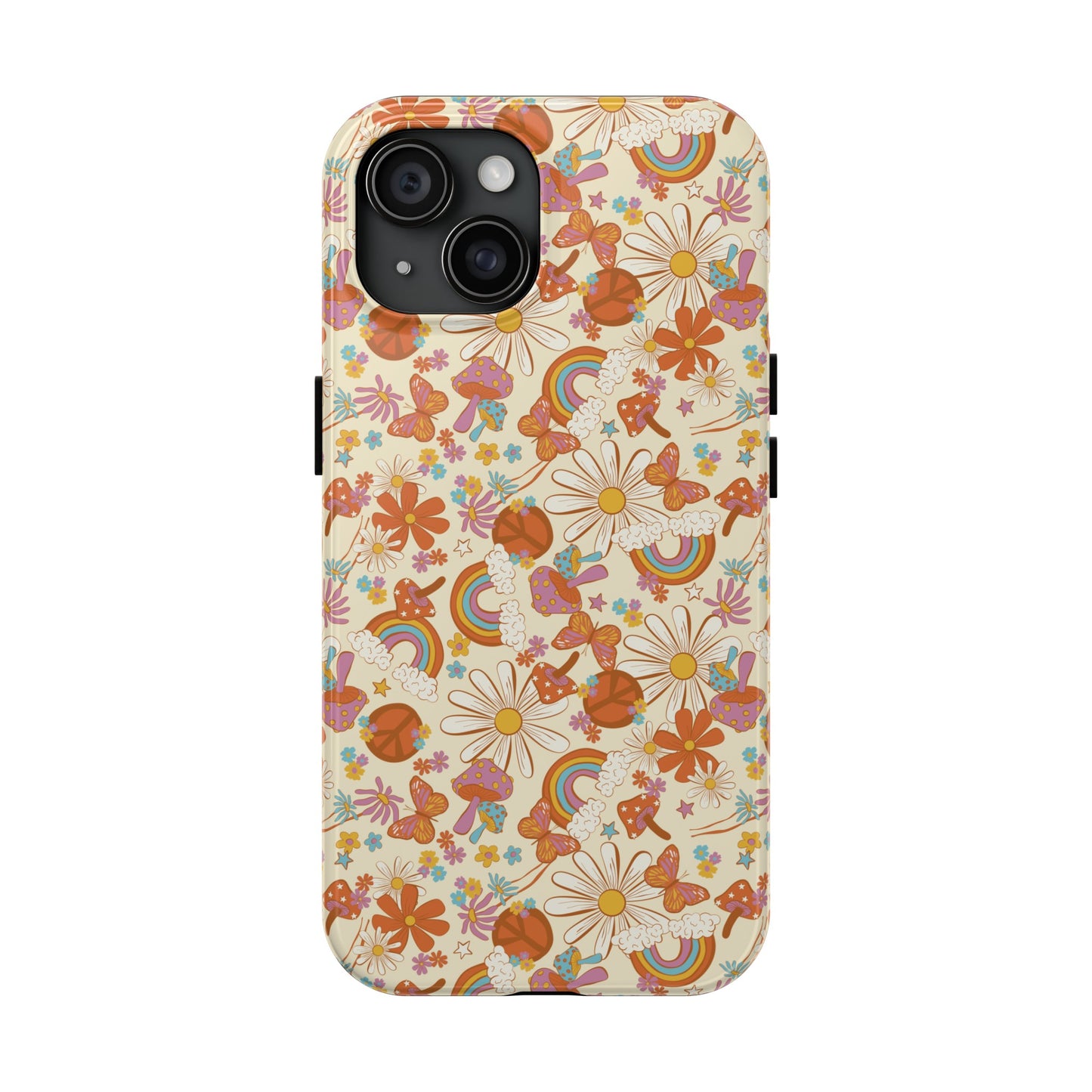 Hippie Floral - Tough Phone Cases