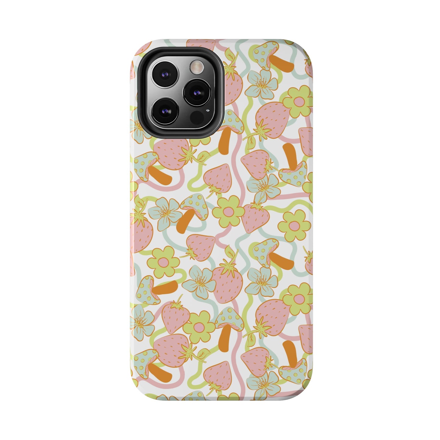 Strawberry Shrooms - Tough Phone Cases