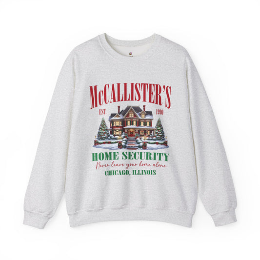 McAllisters Home Security Christmas Sweatshirt