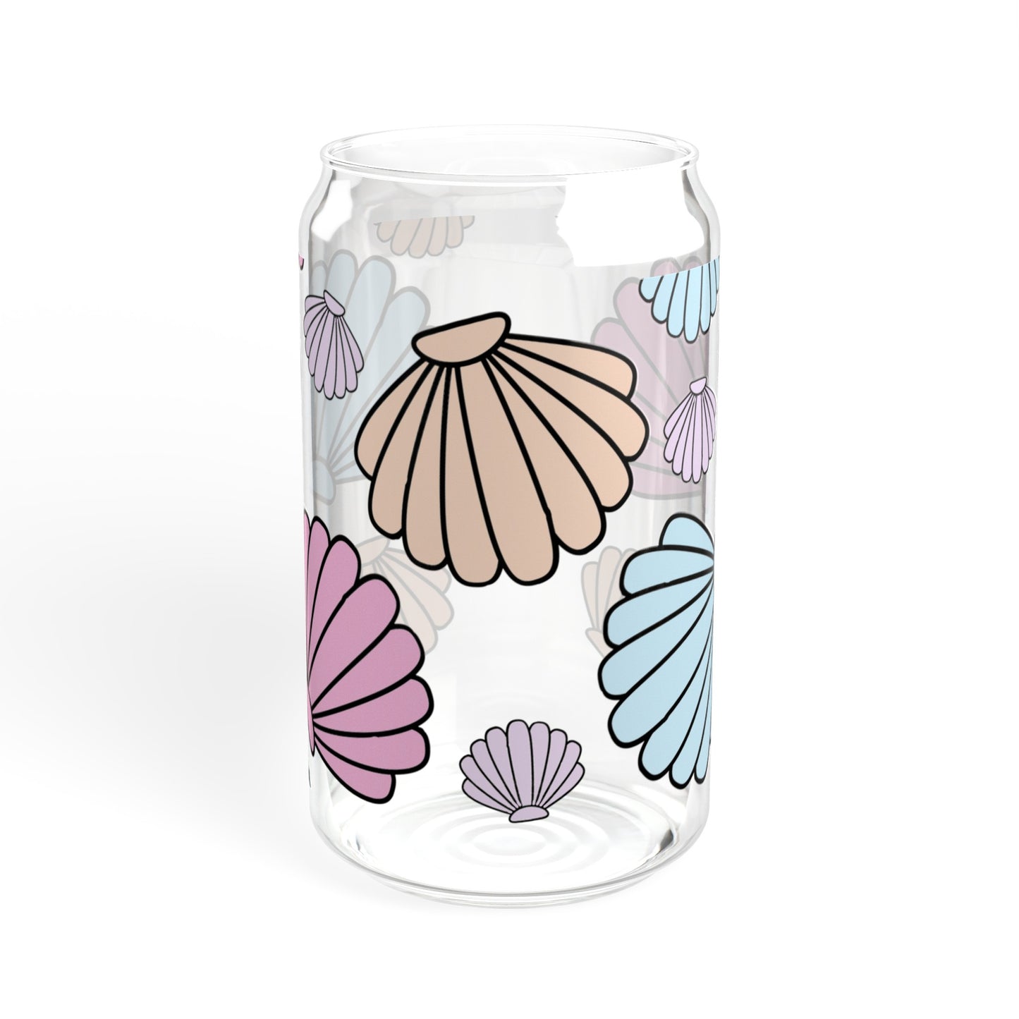 Seashells - Sipper Glass, 16oz