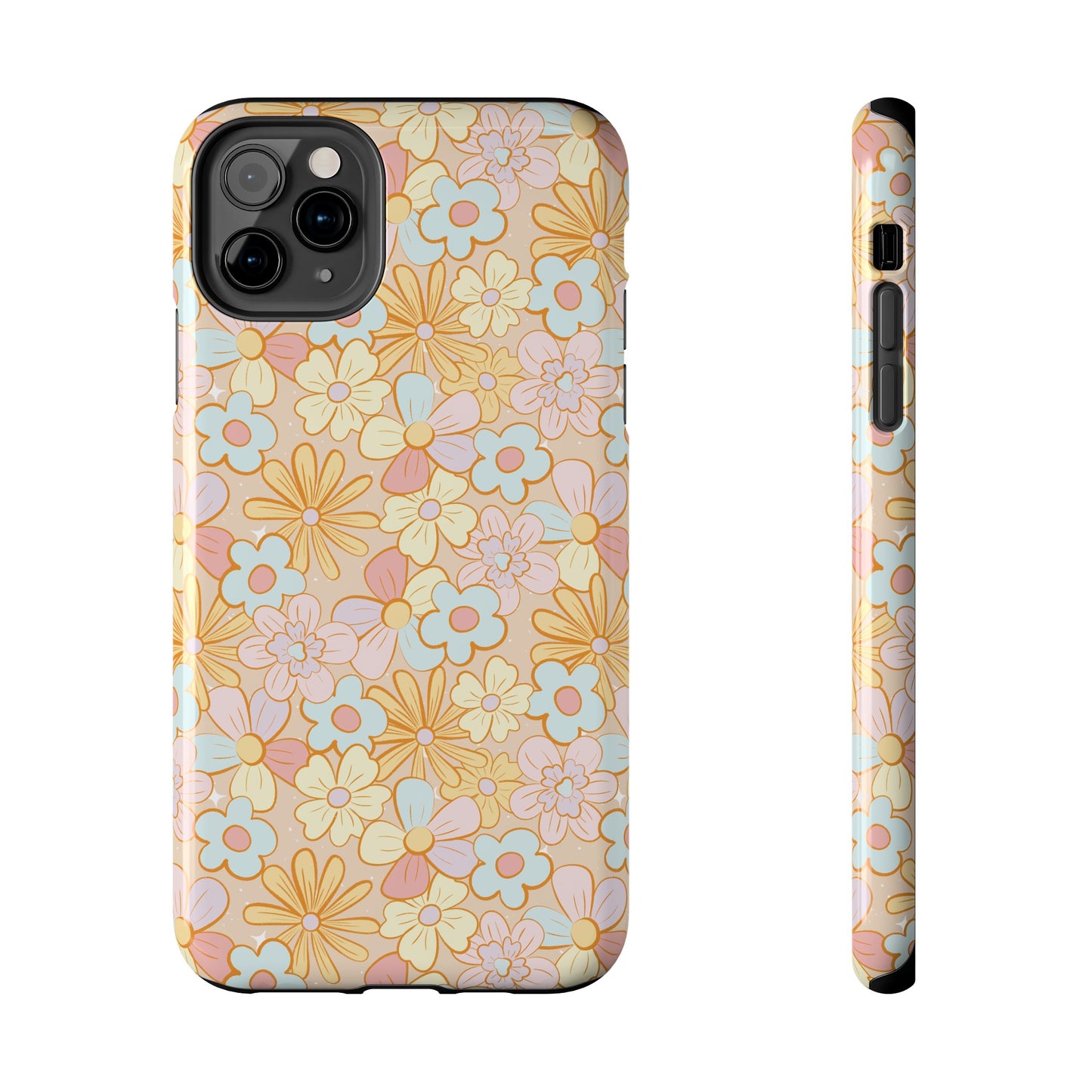 Girly Floral - Tough Phone Cases