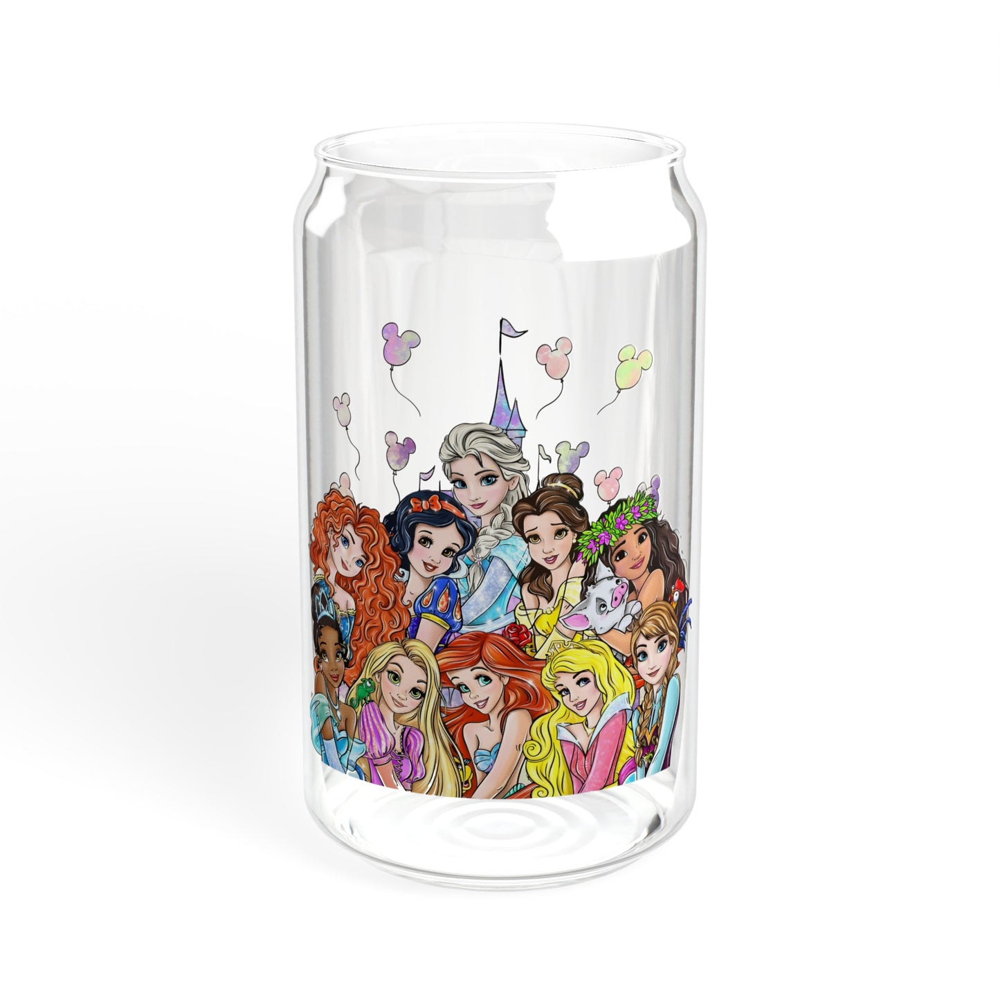 Princess - Sipper Glass, 16oz