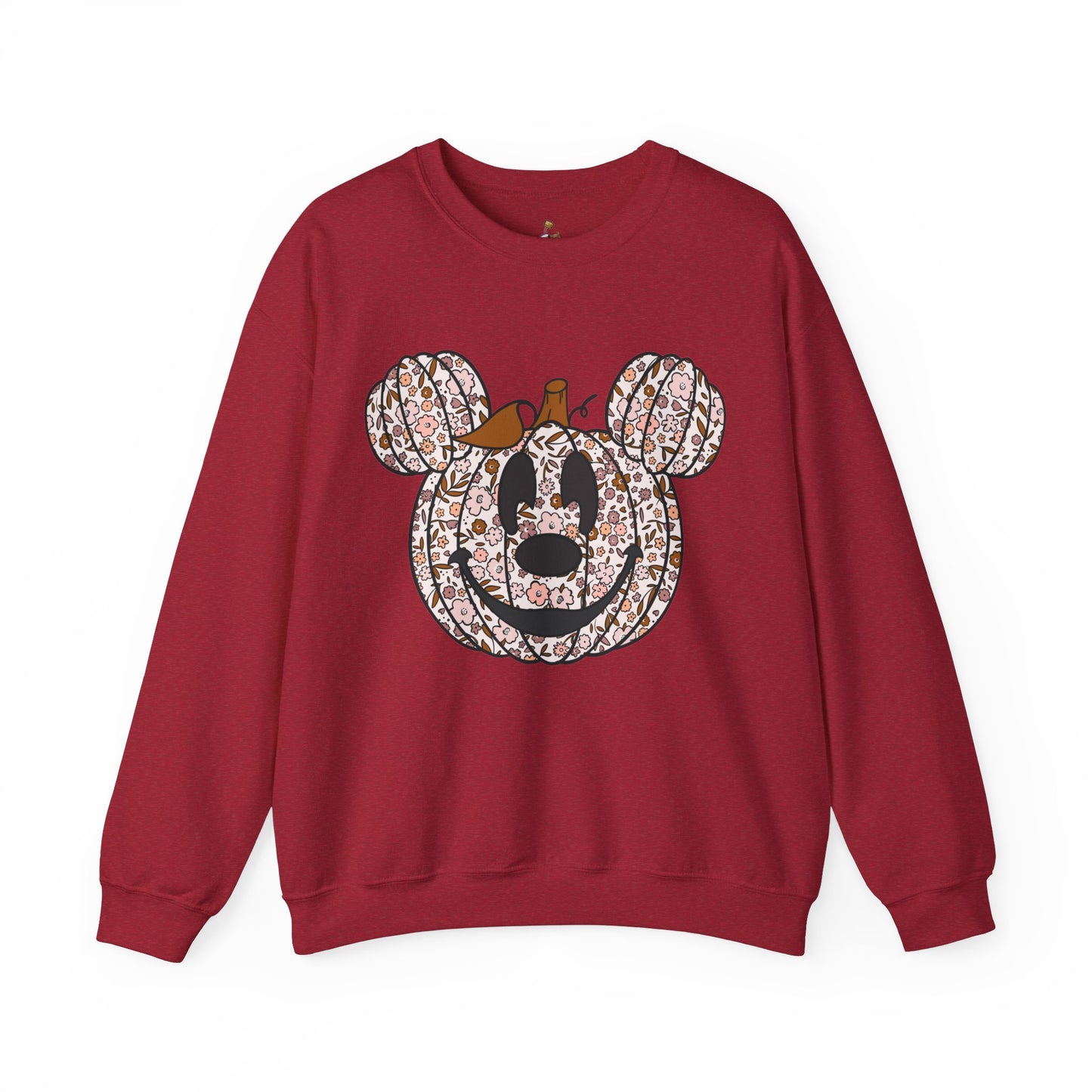 Pumpkin Fall Mouse - Unisex Heavy Blend™ Crewneck Sweatshirt