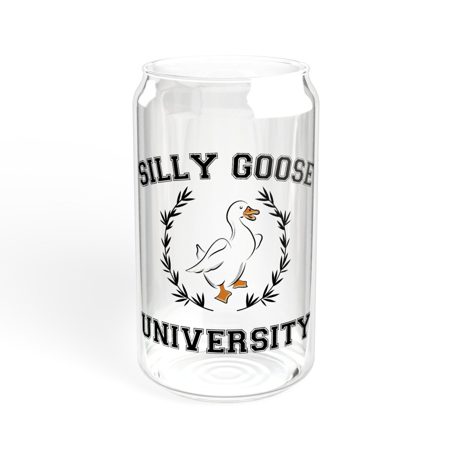 Silly Goose University - Sipper Glass, 16oz