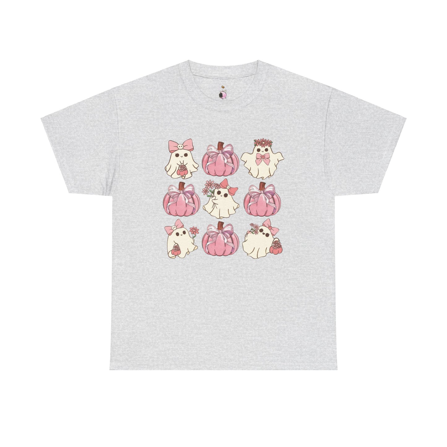 Pretty In Pink Ghosts  - Unisex Heavy Cotton Tee