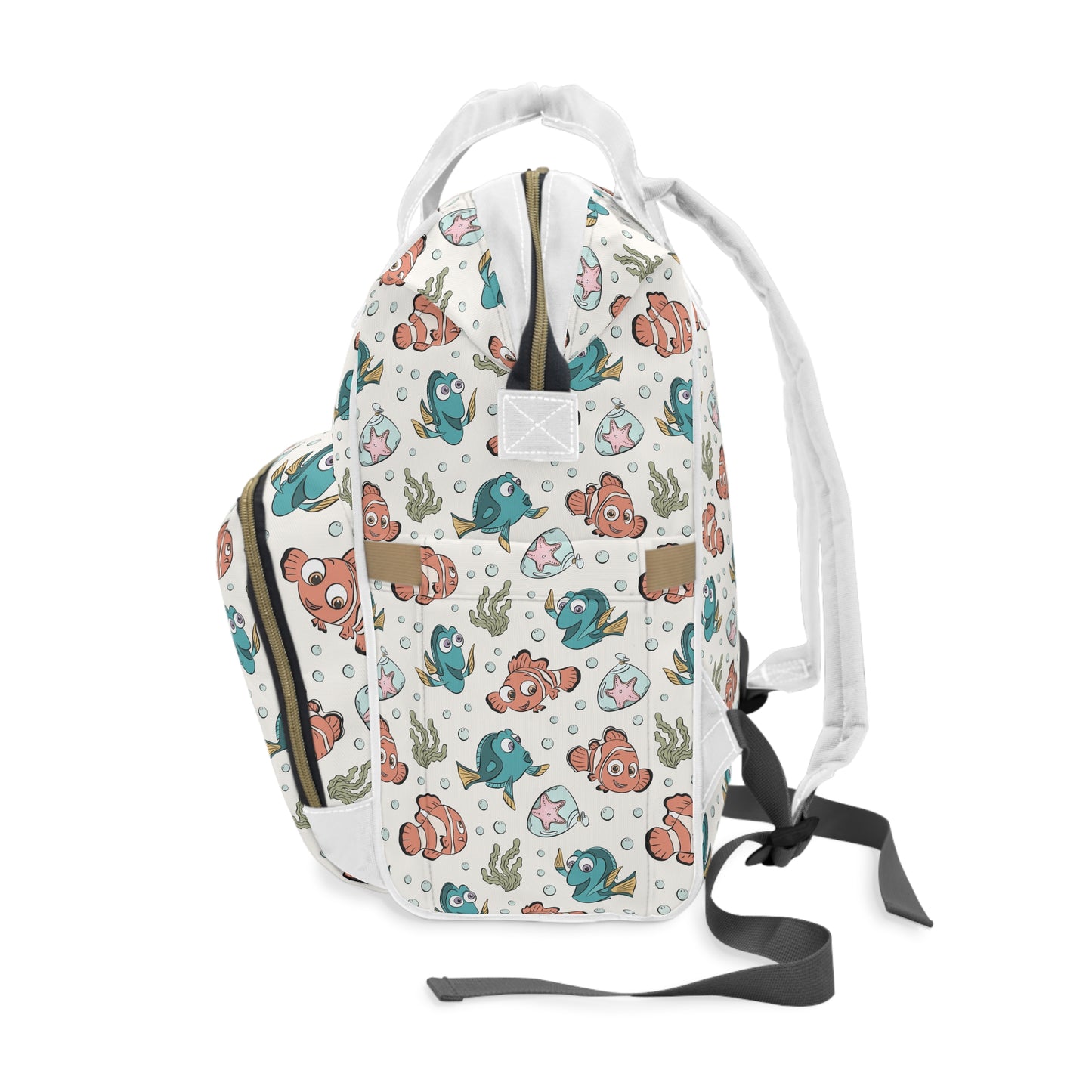 Finding Fishies -  Diaper Backpack