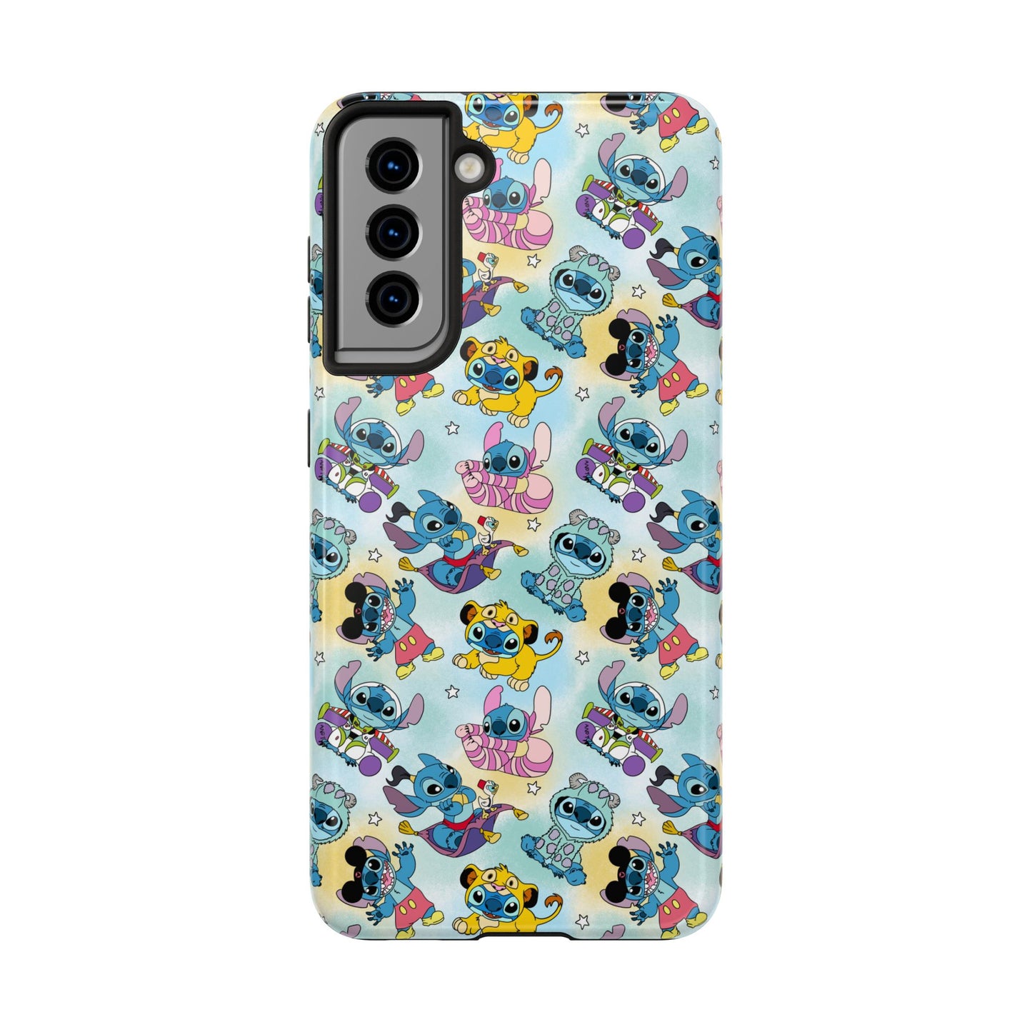 Blue Alien Dress Up - Tough Phone Cases