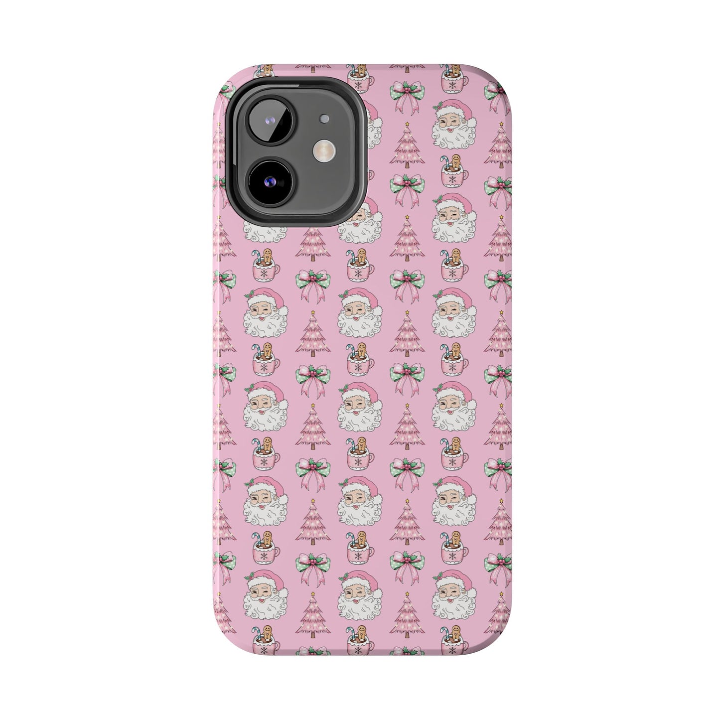 Pink Santa -  Tough Phone Cases