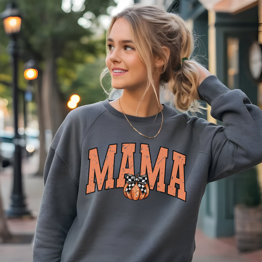 Pumpkin Mama  - Unisex  Crewneck Sweatshirt