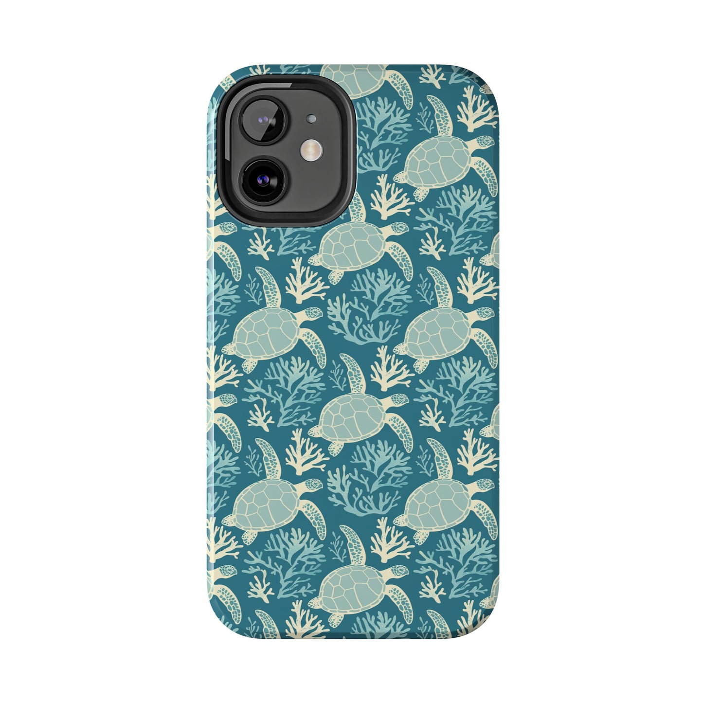 Blue Sea Turtle  - Tough Phone Cases