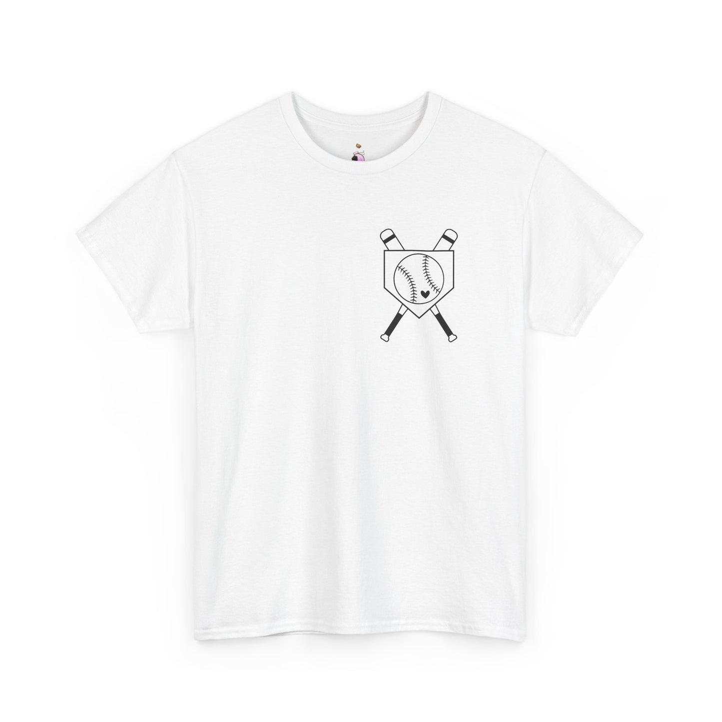 At The Ballpark Is Where I Spend Most Of My Days  - Unisex Heavy Cotton Tee