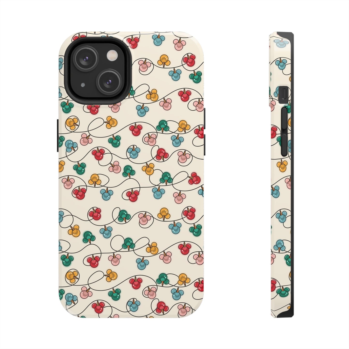 Christmas Lights Mice  -  Tough Phone Cases