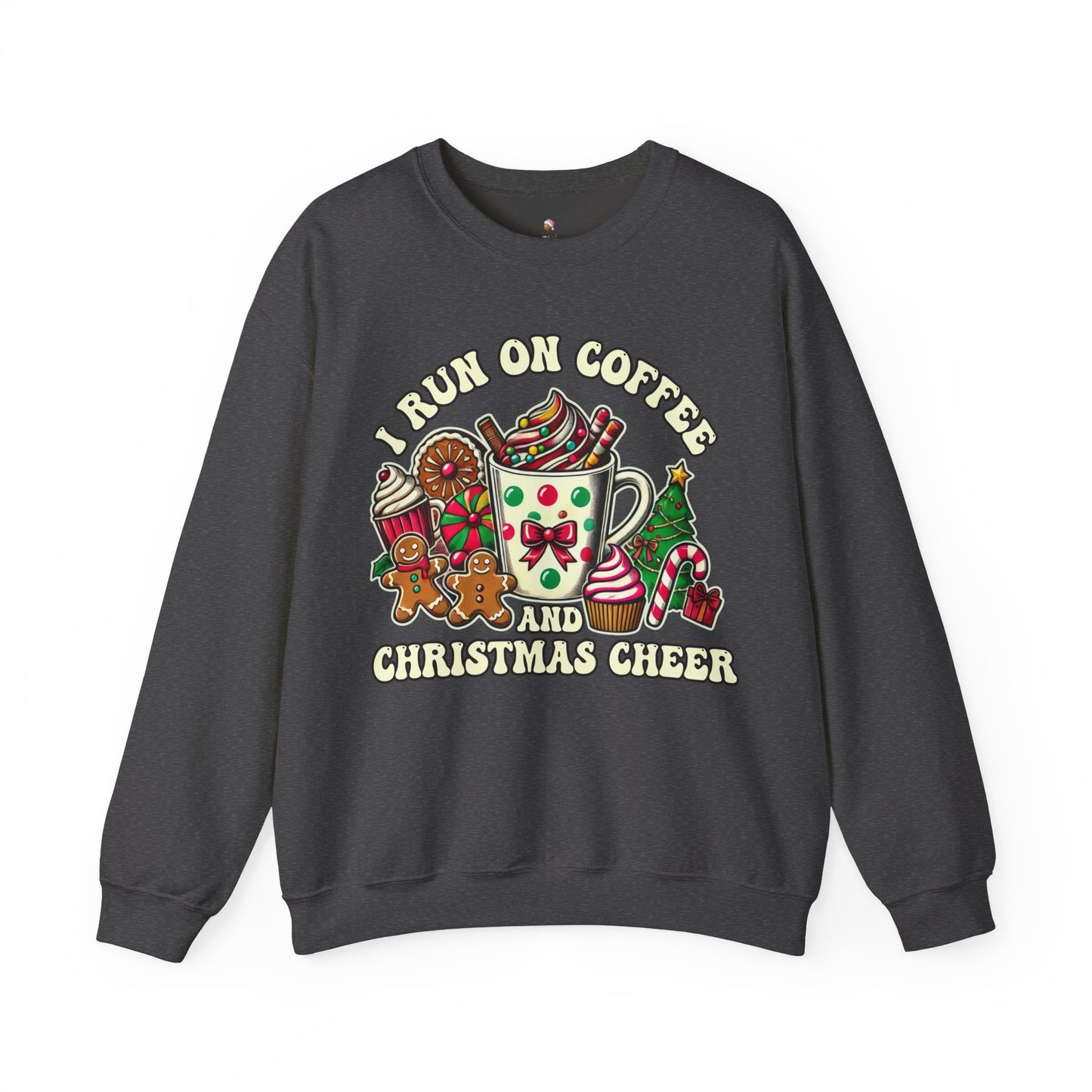 Coffee And Christmas Cheer Christmas Sweatshirt