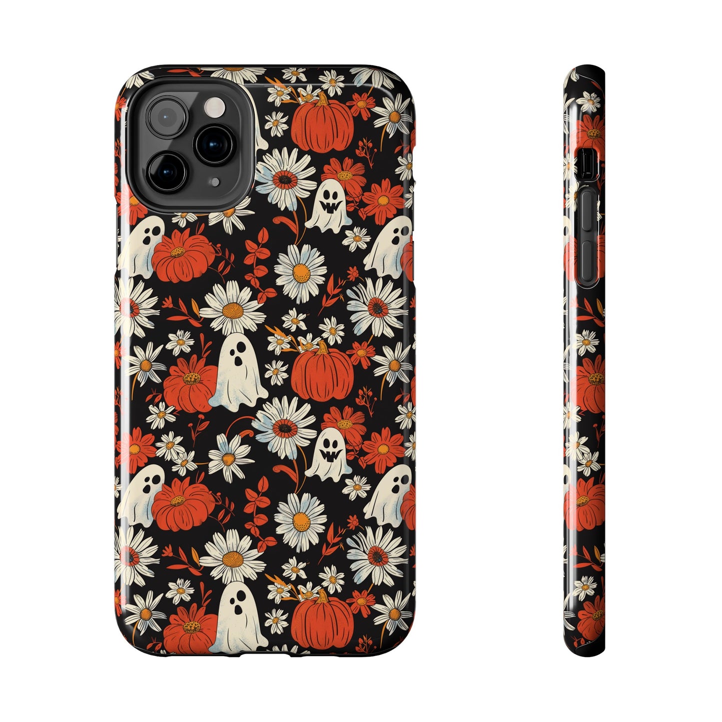 Floral Ghosts - Tough Phone Cases