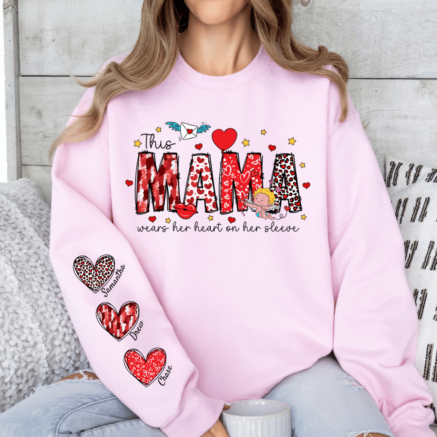 💖 This Weekend Only: Personalized Valentine Sweatshirt!