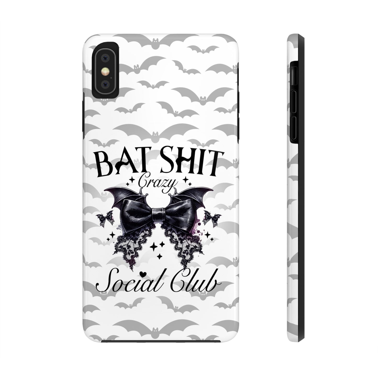 Bat Shit Crazy Social Club - Tough Phone Cases