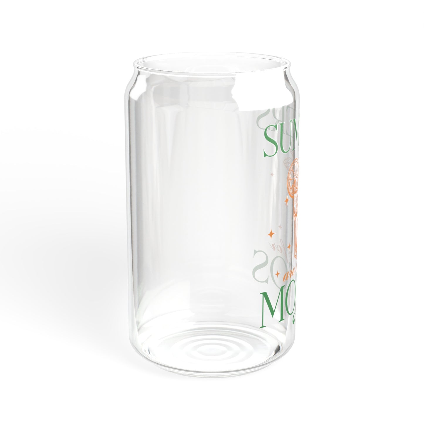 Summers Are For Mojitos  - Sipper Glass, 16oz