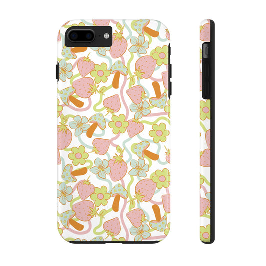 Strawberry Shrooms - Tough Phone Cases