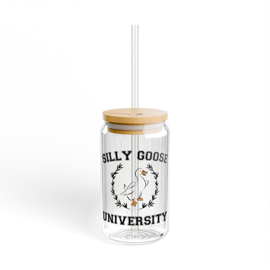 Silly Goose University - Sipper Glass, 16oz