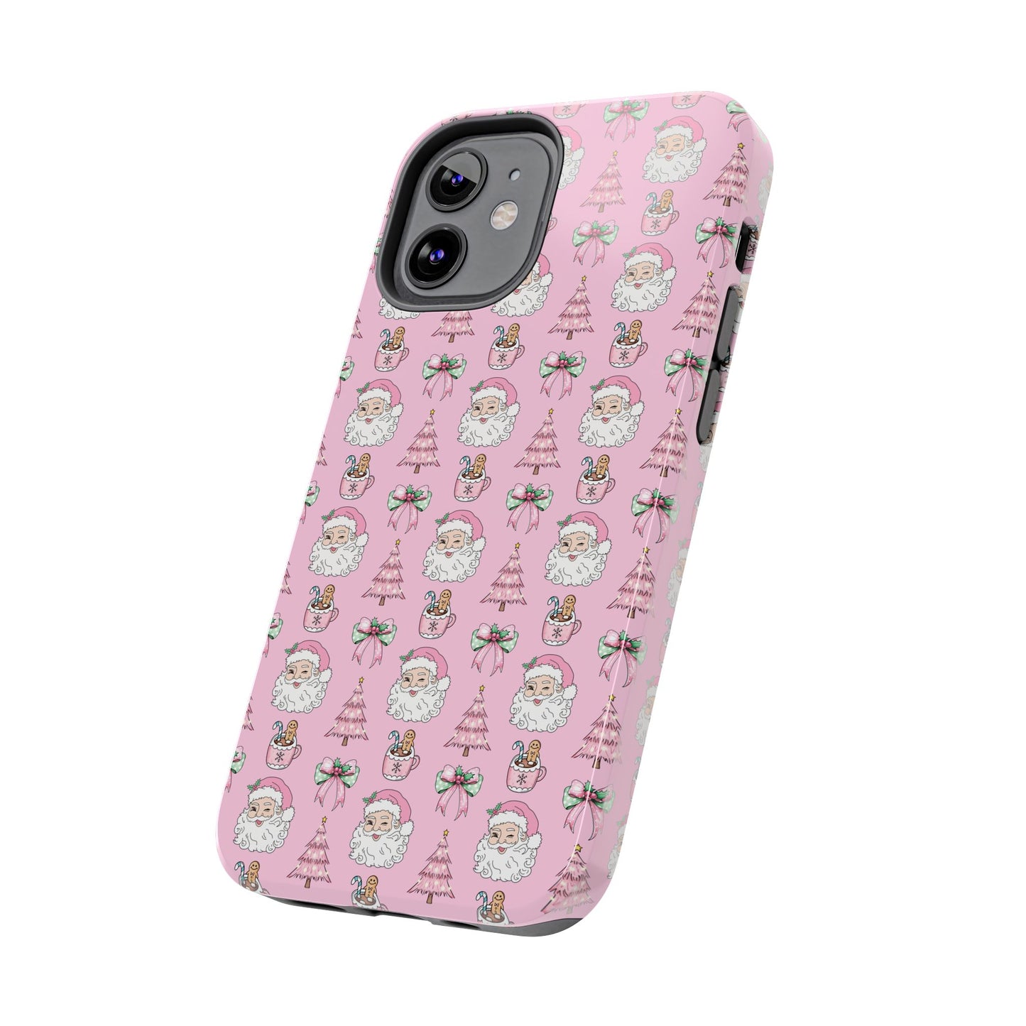 Pink Santa -  Tough Phone Cases