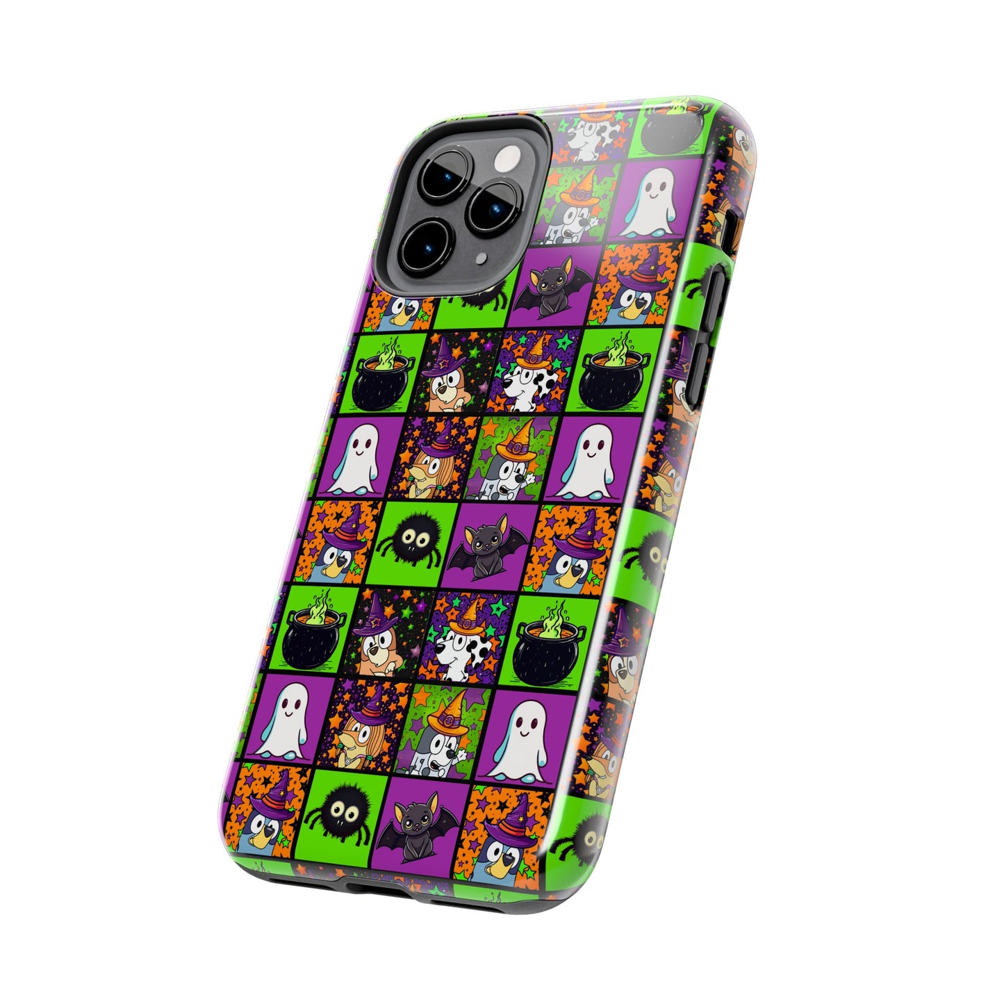 Blue Pup Halloween -  Tough Phone Cases