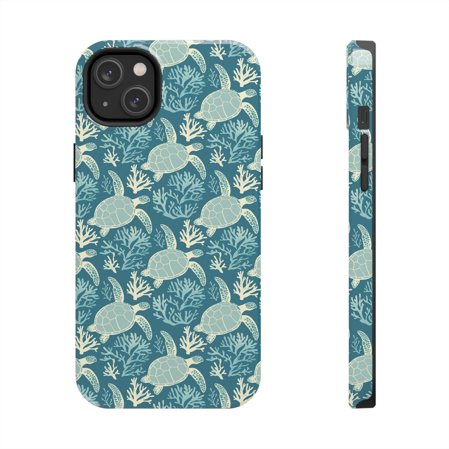 Blue Sea Turtle  - Tough Phone Cases