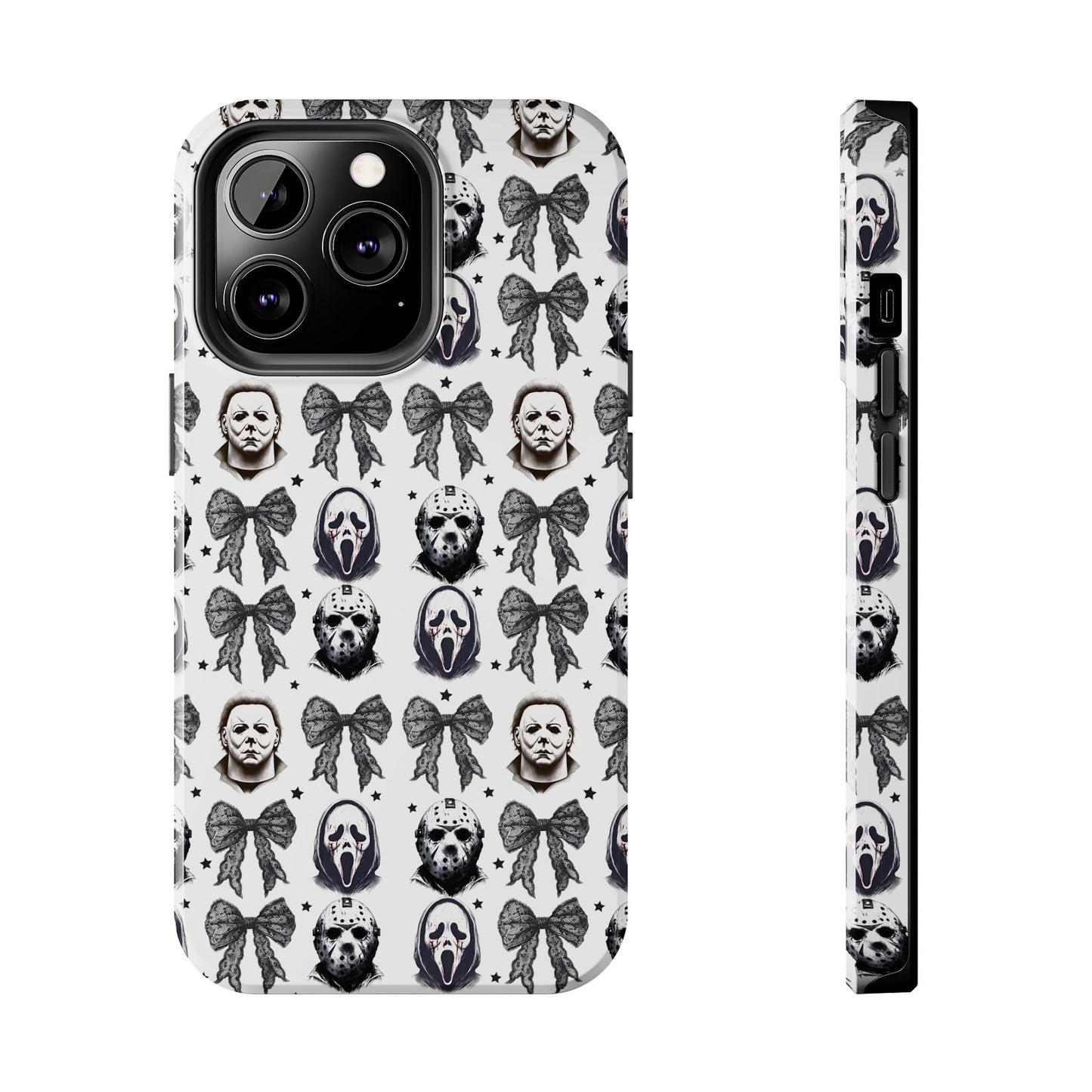 Horror And Bows - Tough Phone Cases