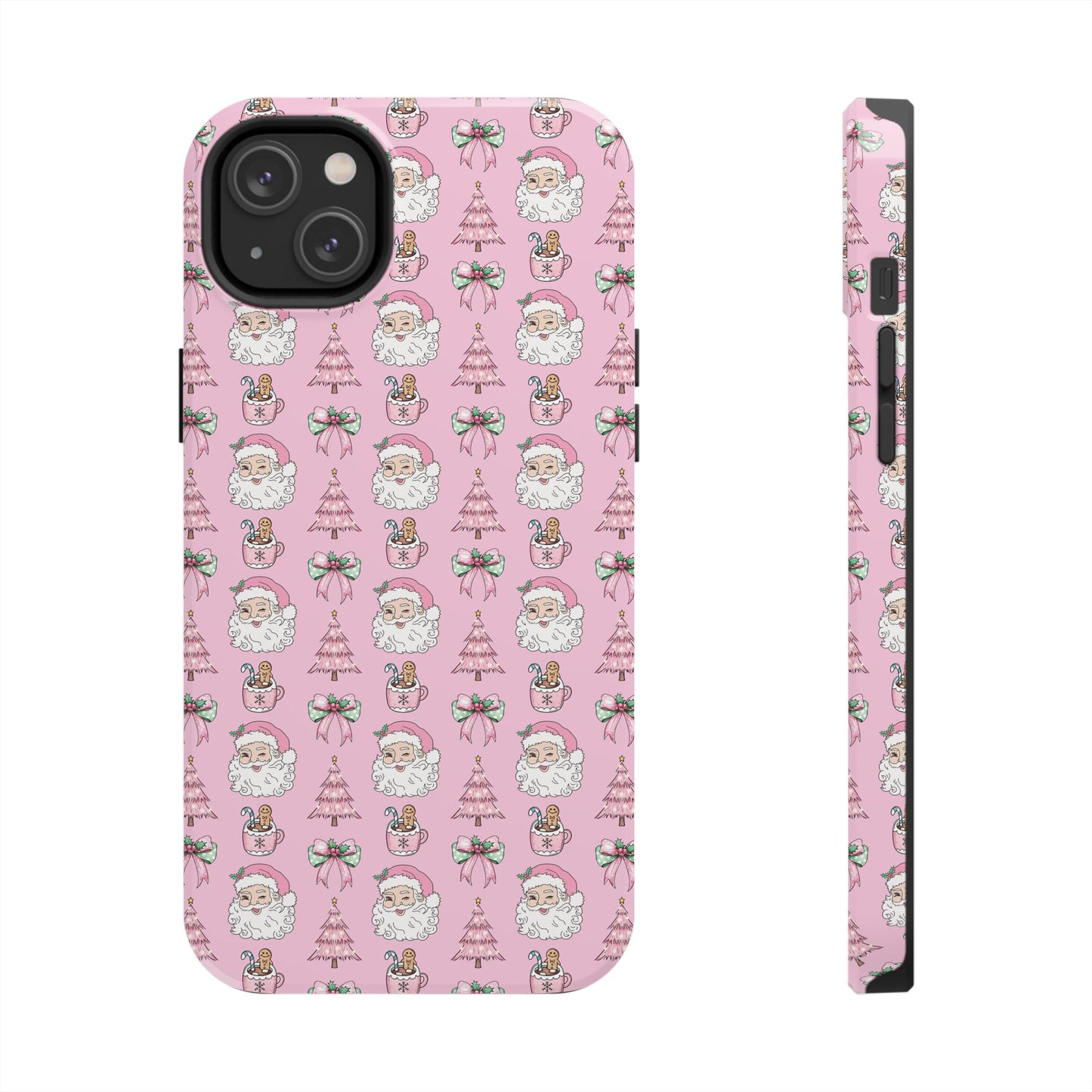 Pink Santa -  Tough Phone Cases