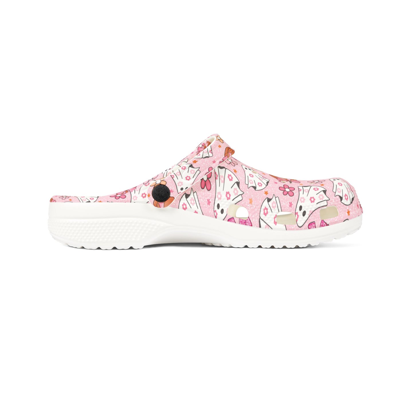 Pink Coquette Ghosts -  Foam Rubber Shoes