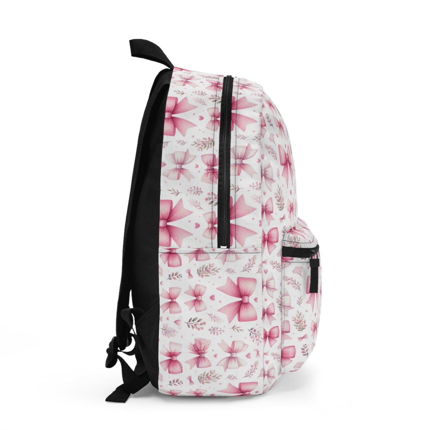 Pink Bow- Coquette Backpack