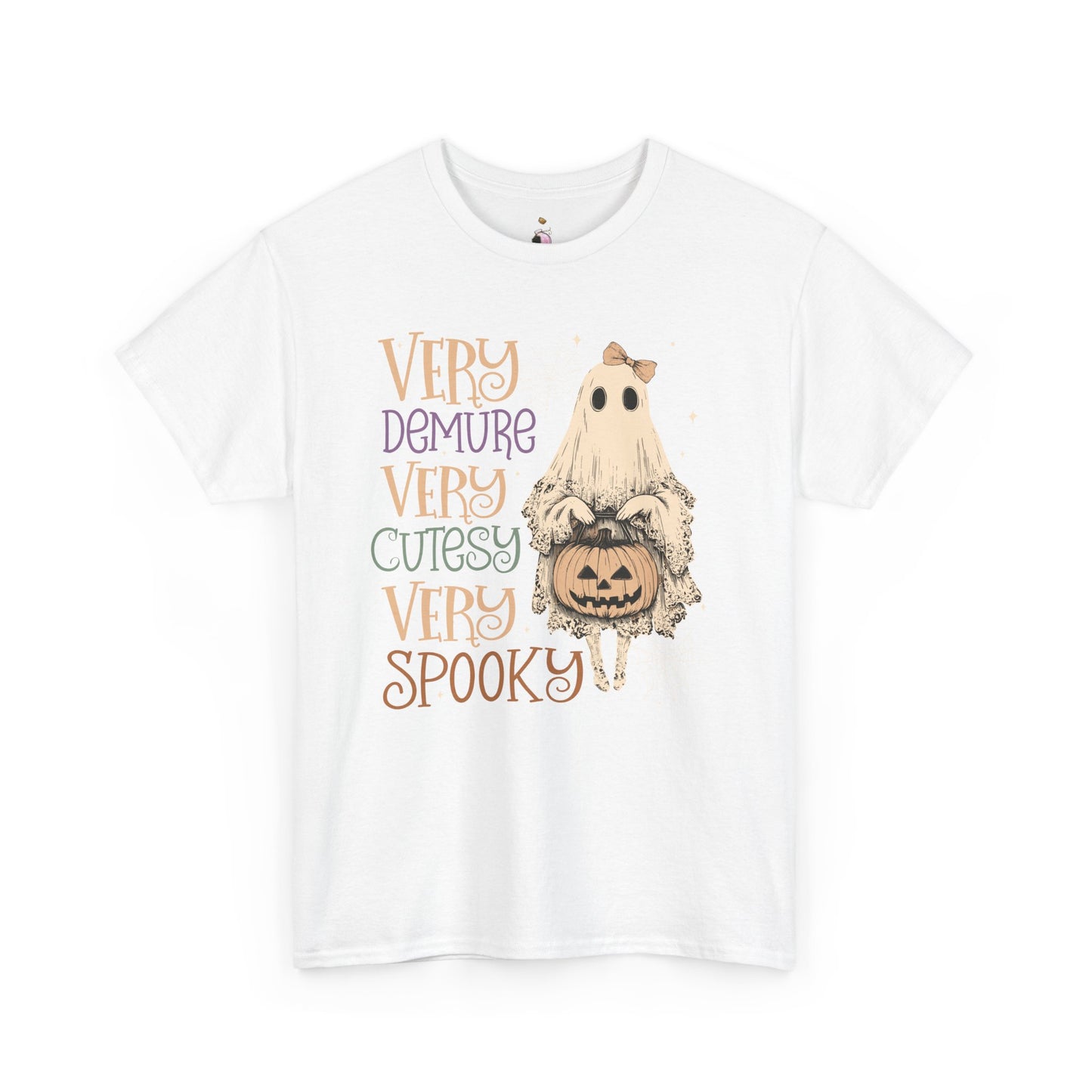 Demure Ghost - Halloween Tee - Shirt