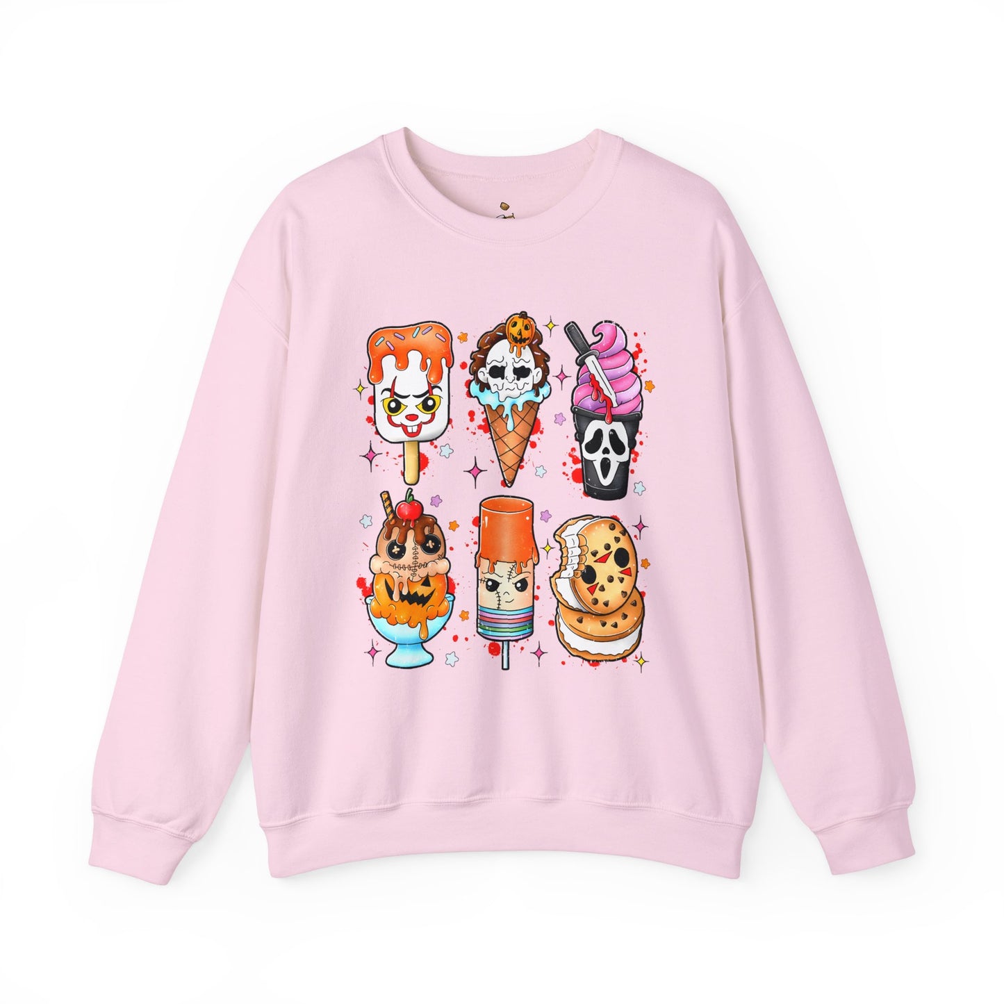 Horror Ice Cream - Unisex Heavy Blend™ Crewneck Sweatshirt