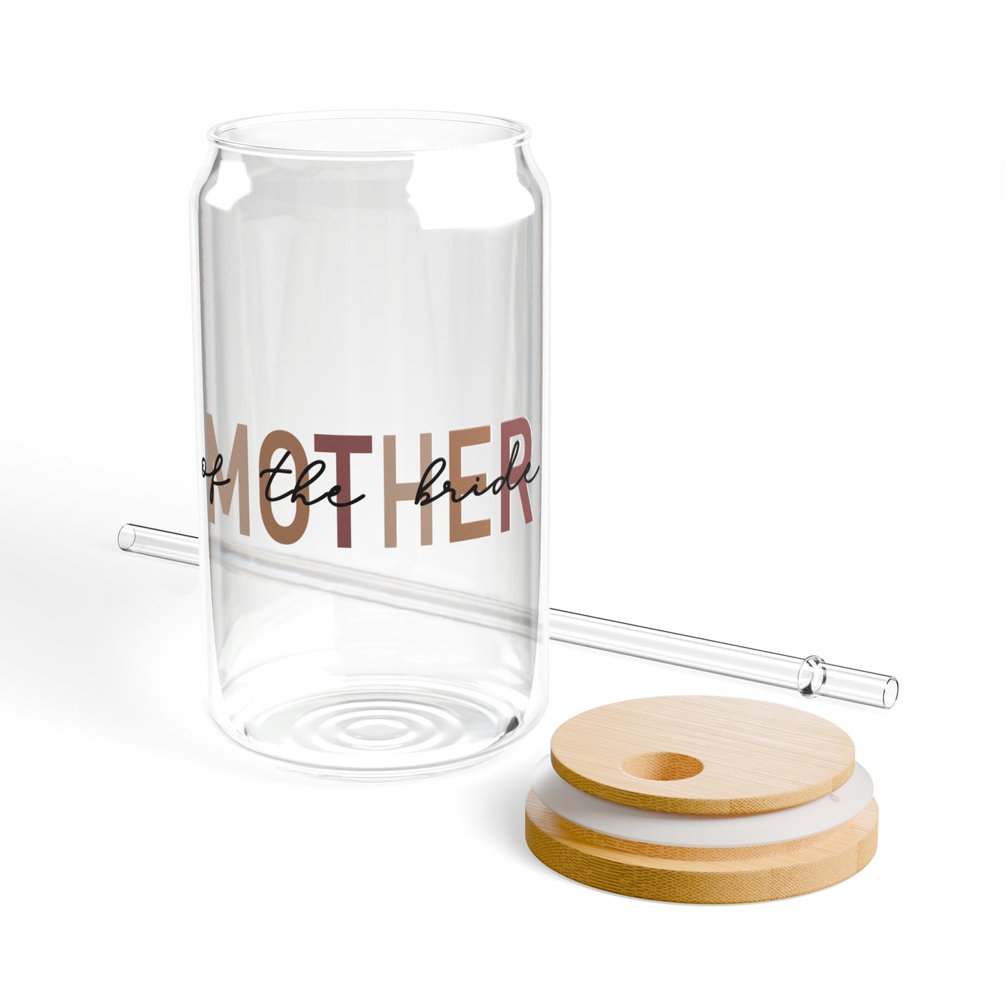 Mother Of The Bride - Sipper Glass, 16oz