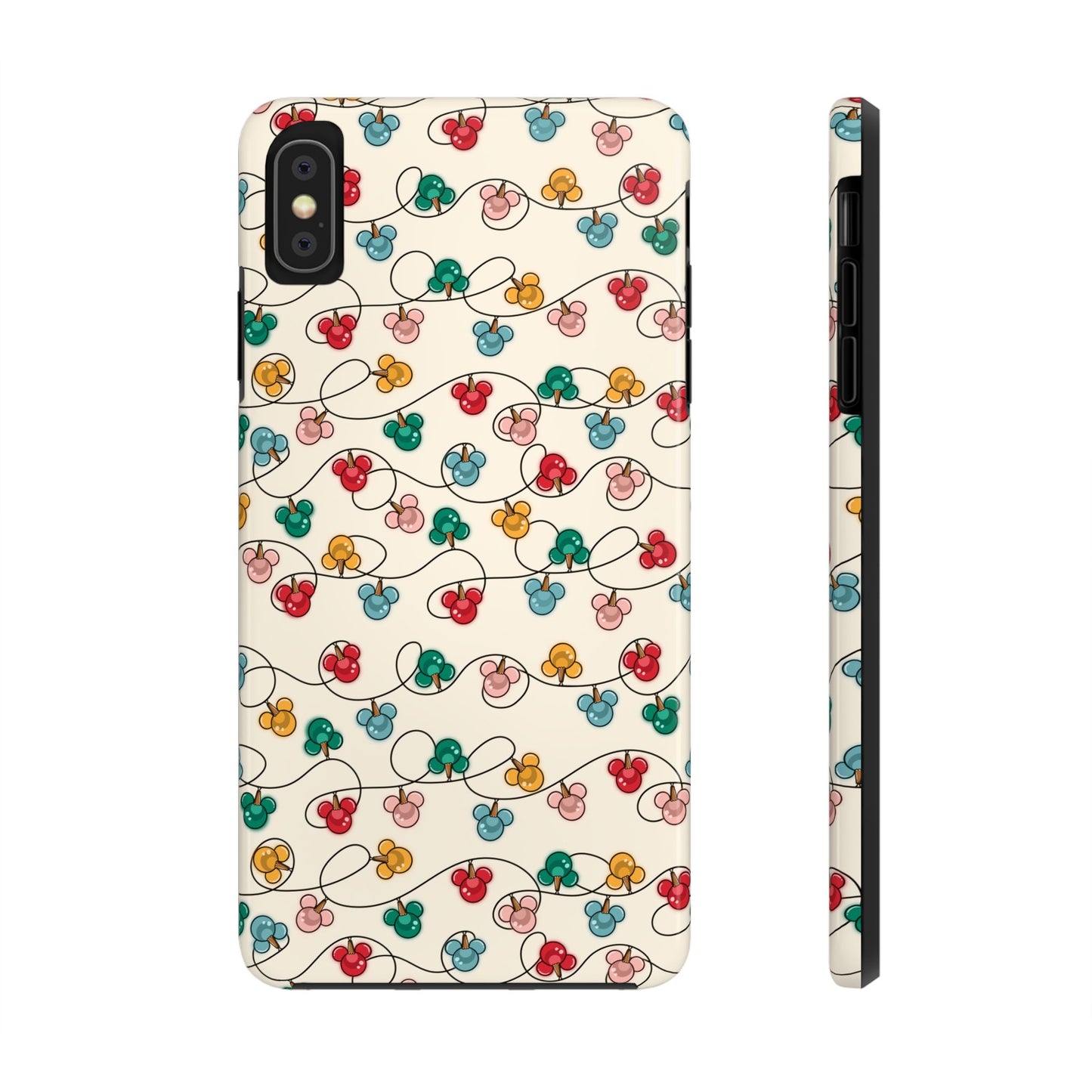 Christmas Lights Mice  -  Tough Phone Cases