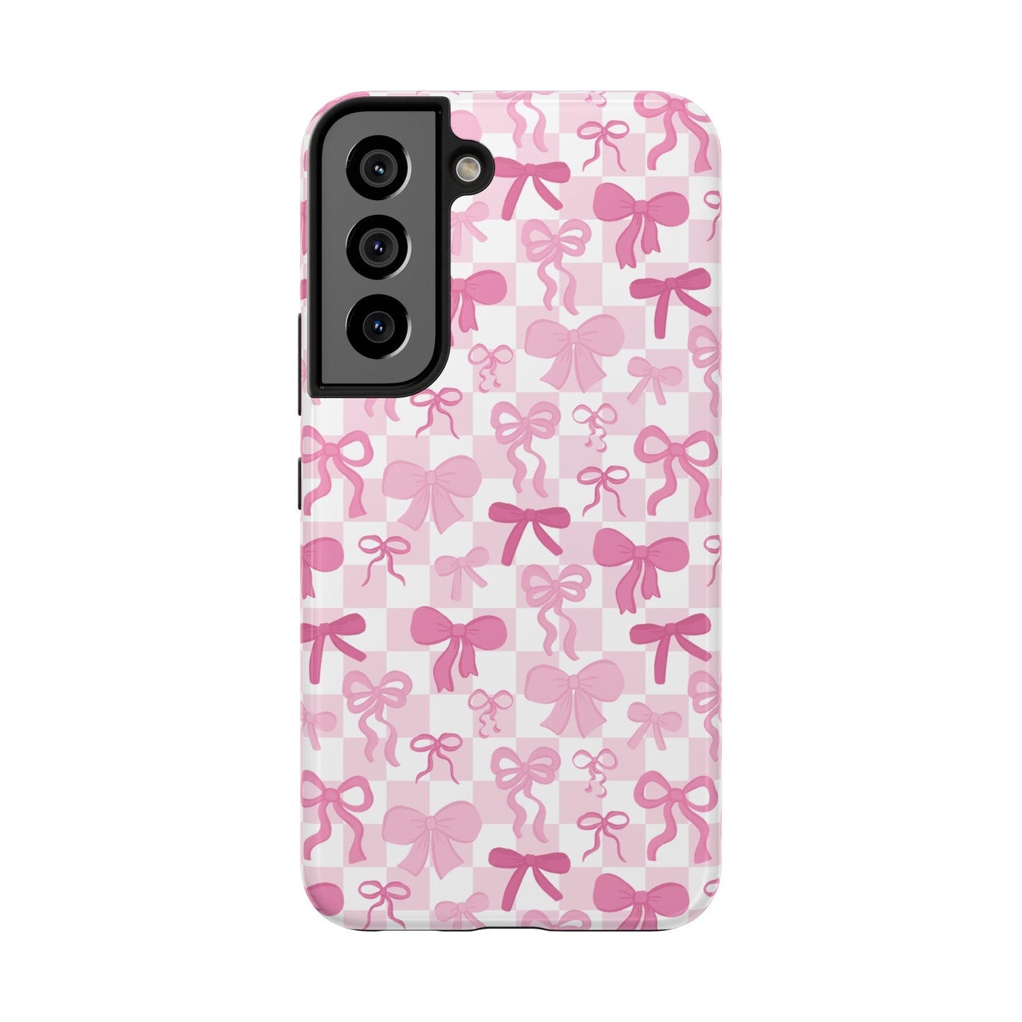 Coquette Pink Bow Girly - Tough Phone Cases