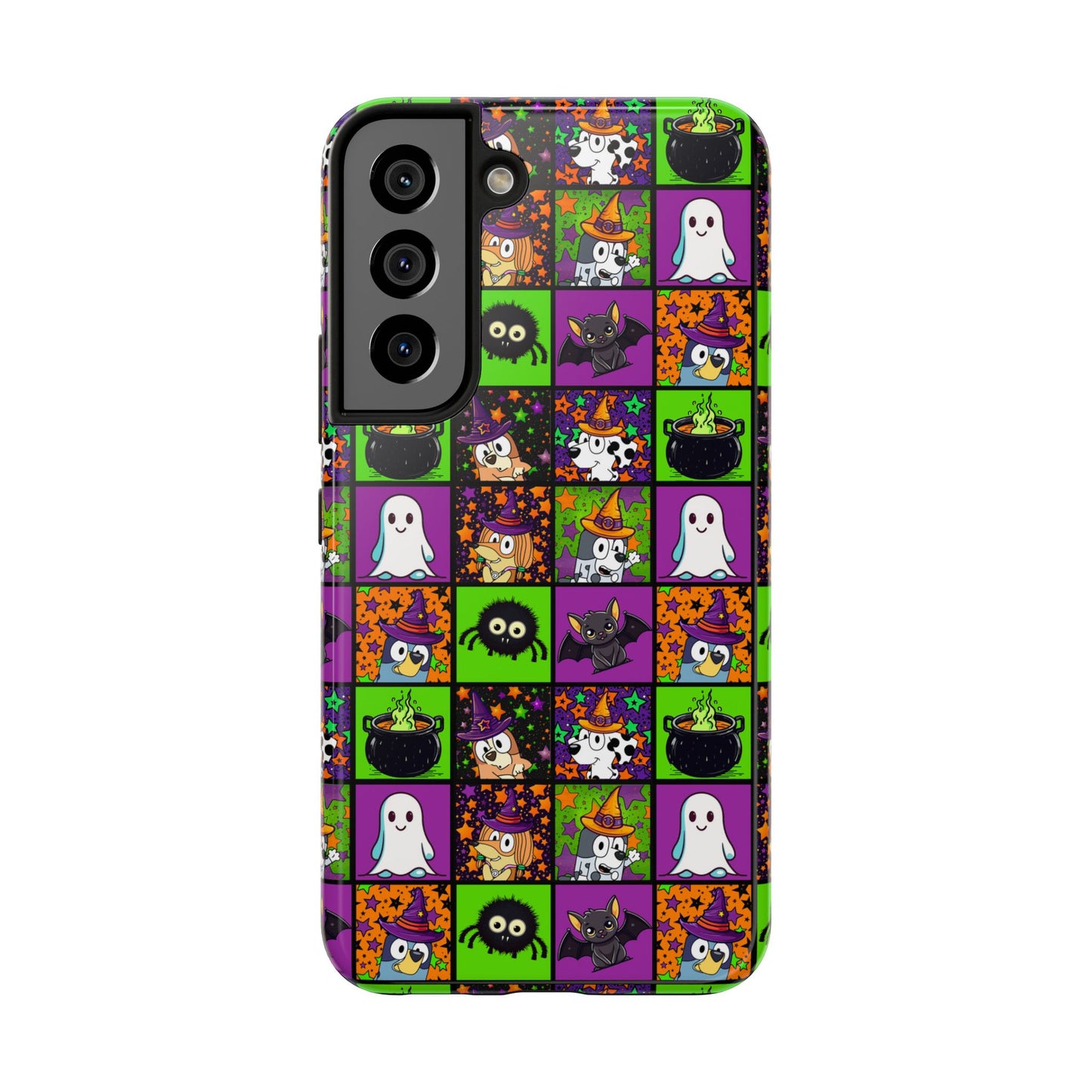 Blue Pup Halloween -  Tough Phone Cases