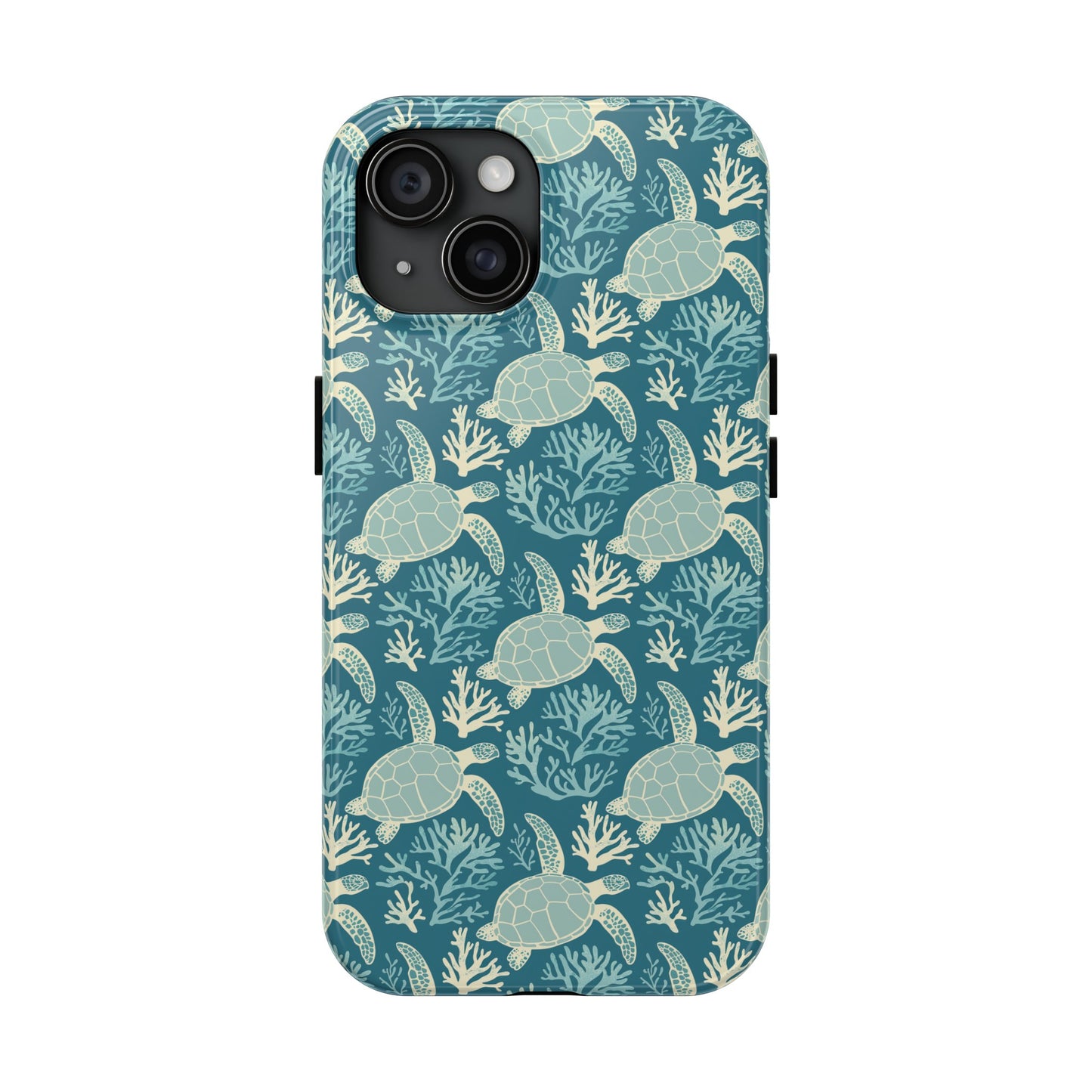 Blue Sea Turtle  - Tough Phone Cases