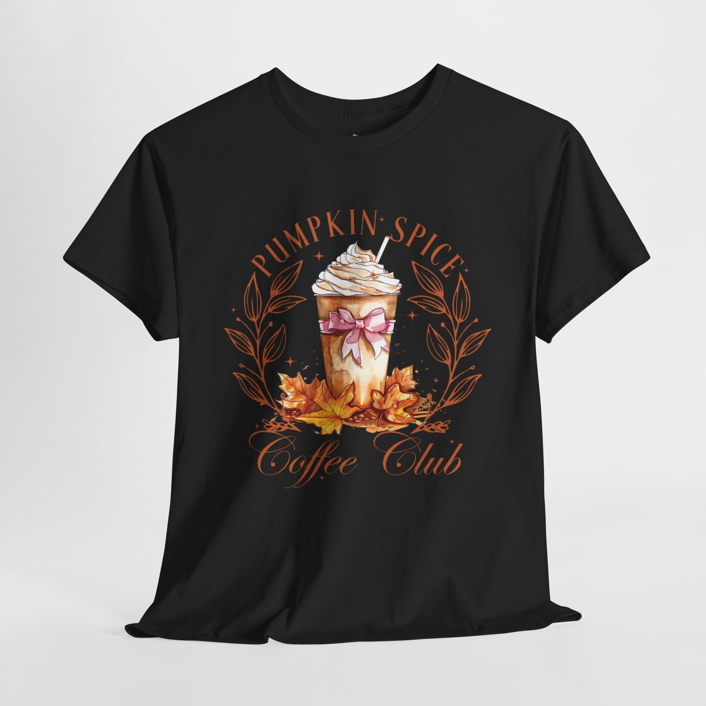 Pumpkin Spice Social Club - Unisex Heavy Cotton Tee