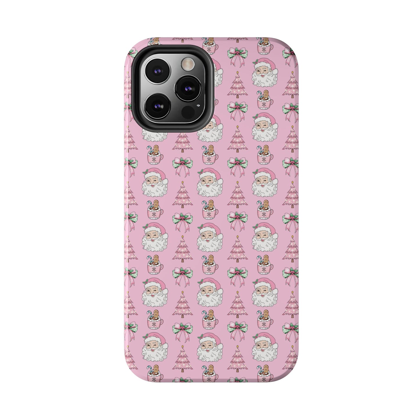 Pink Santa -  Tough Phone Cases