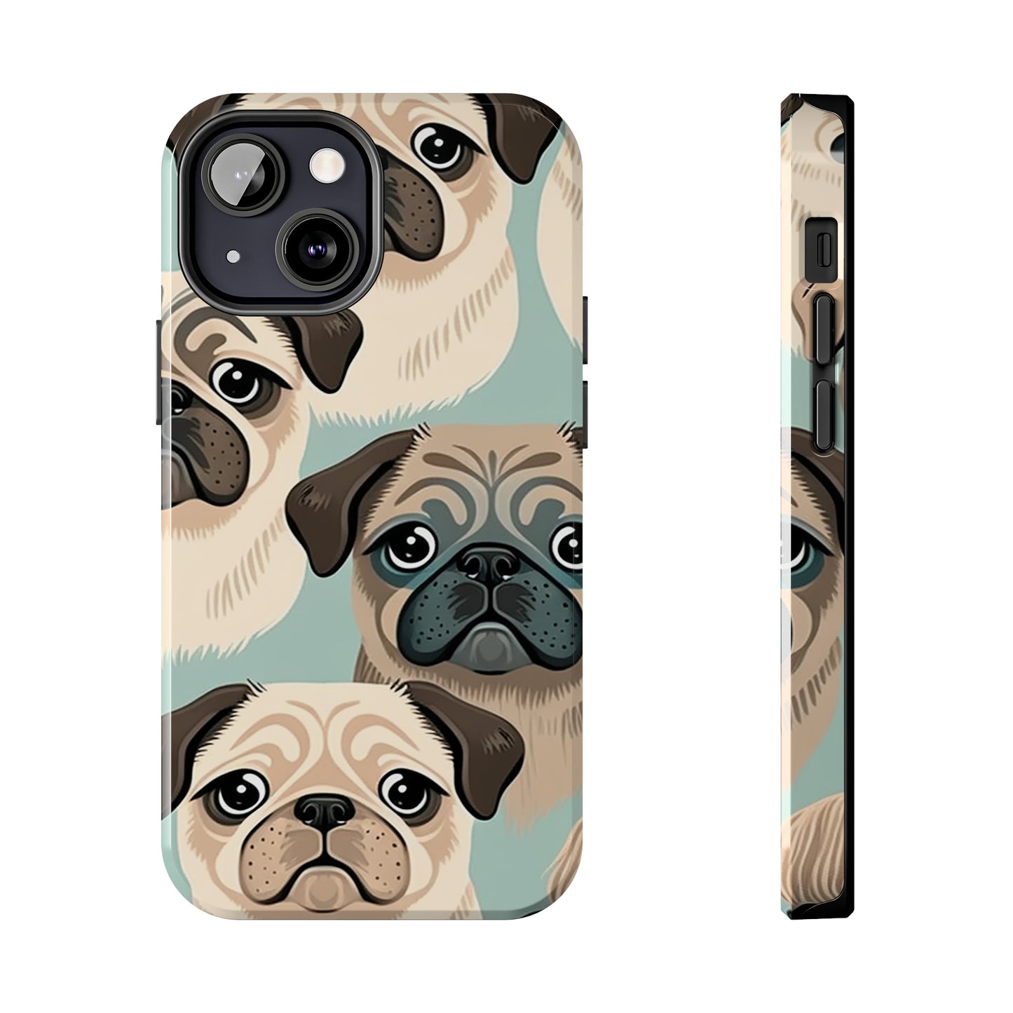 Pugs - Tough Phone Cases