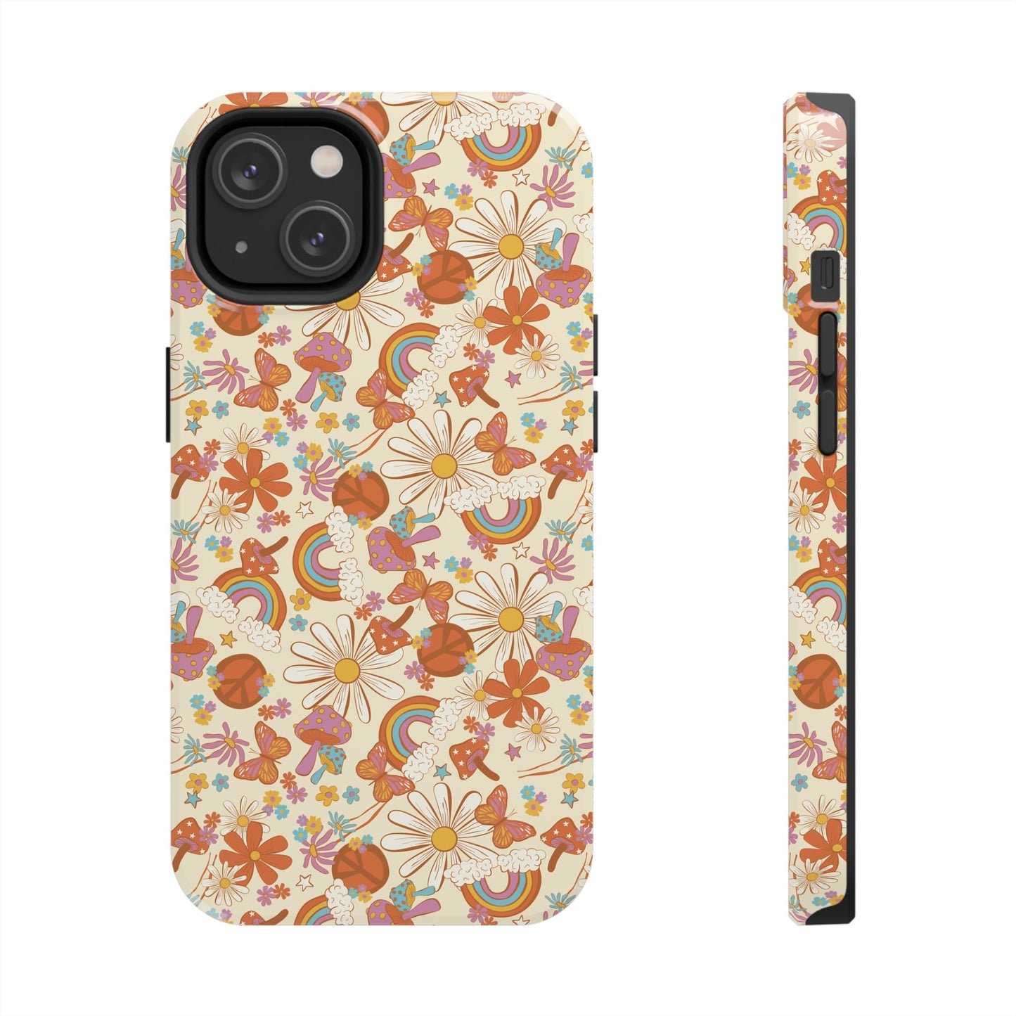 Hippie Floral - Tough Phone Cases