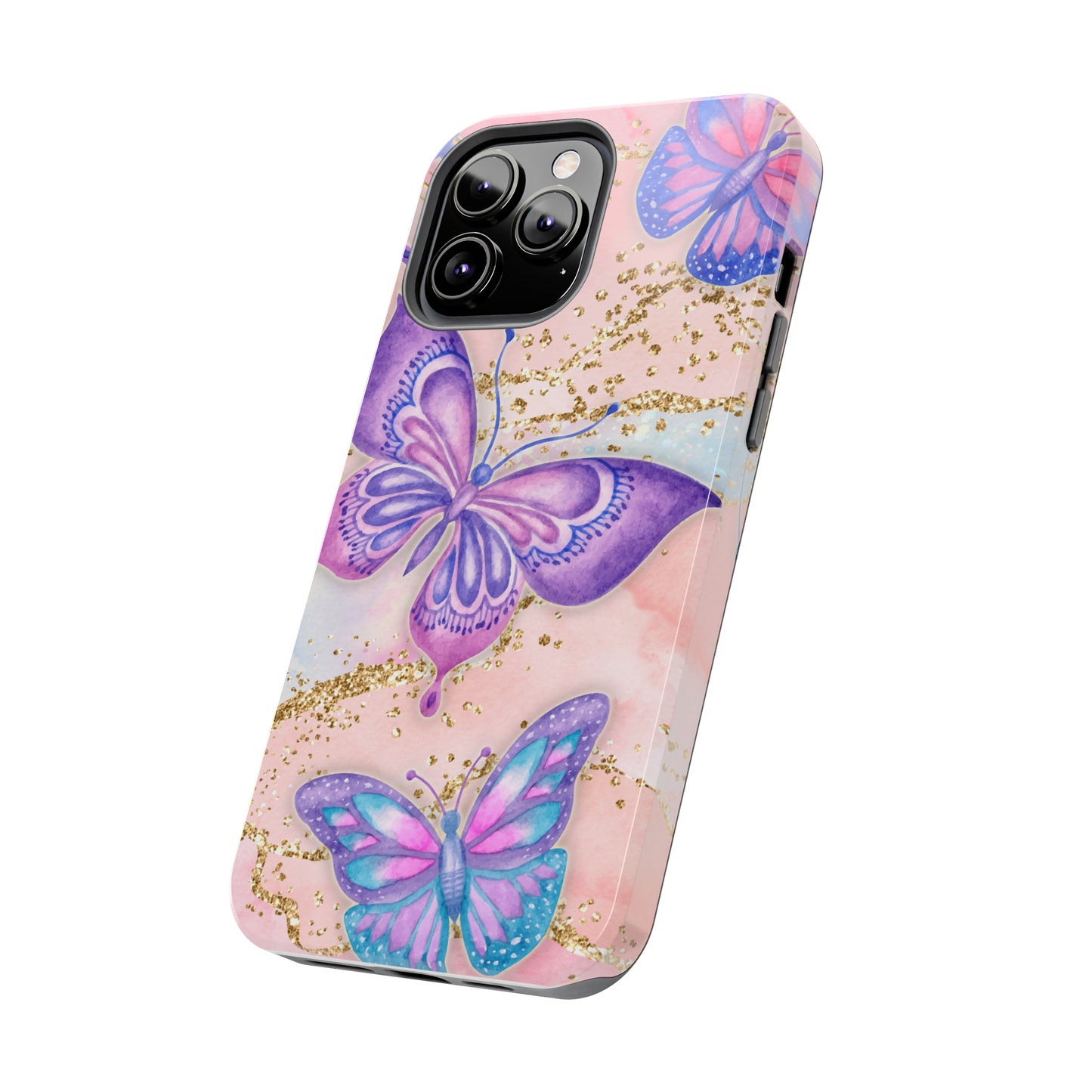 Marble Butterfly - Tough Phone Cases