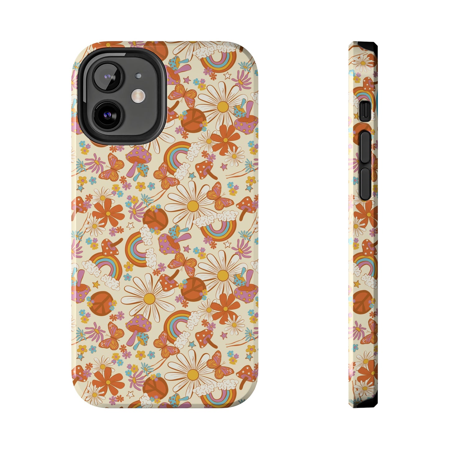 Hippie Floral - Tough Phone Cases