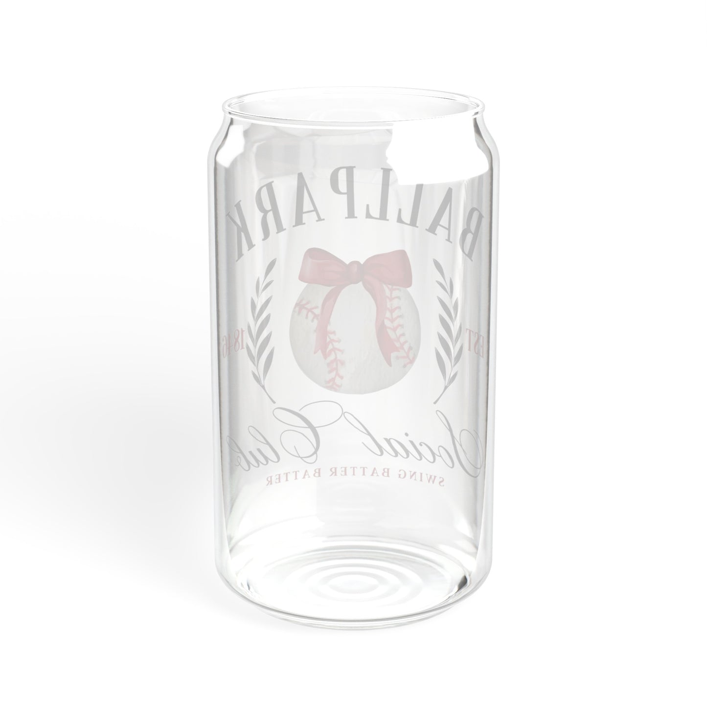 Ballpark Social Club - Sipper Glass, 16oz