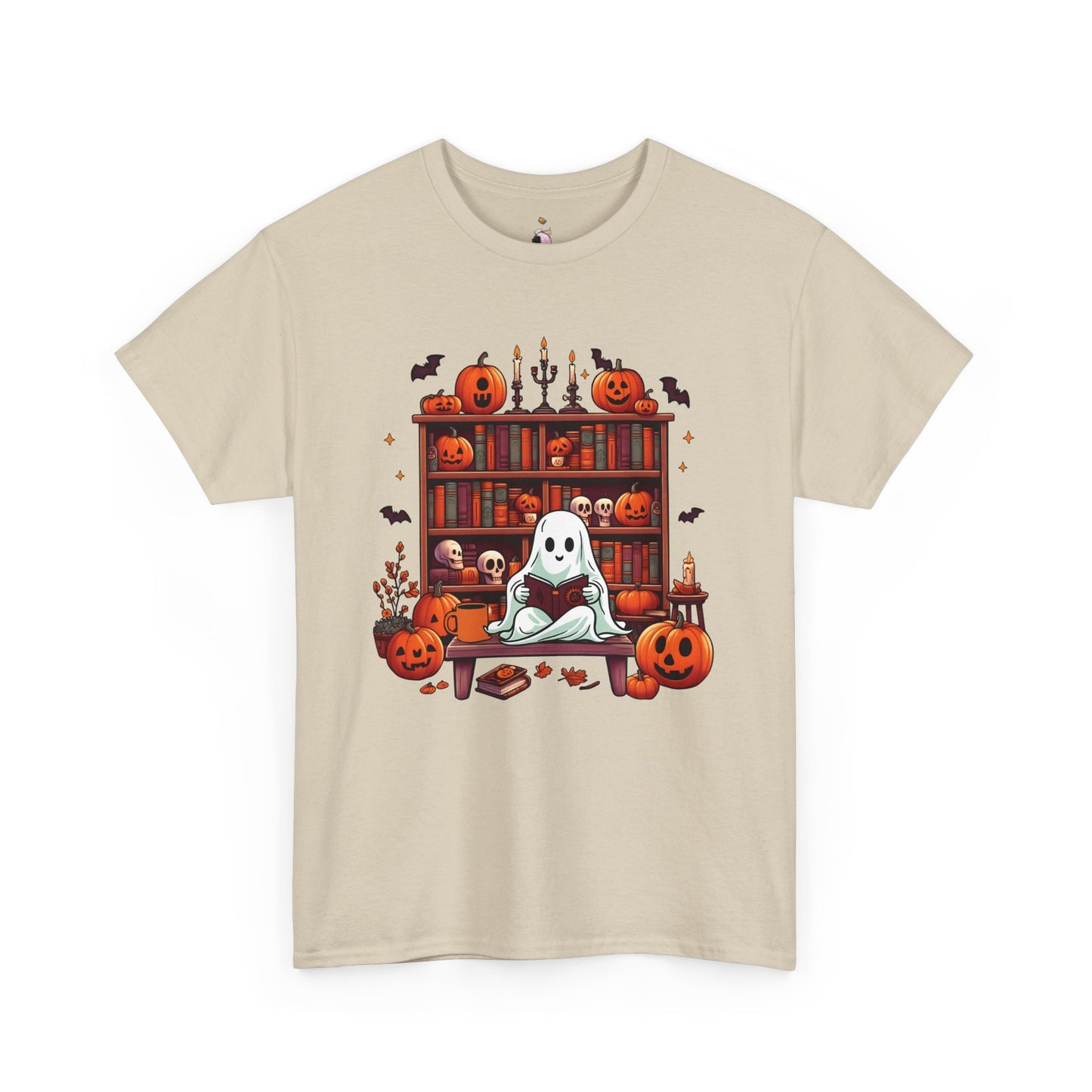 Boo-kworm Ghost Tee - Halloween Shirt