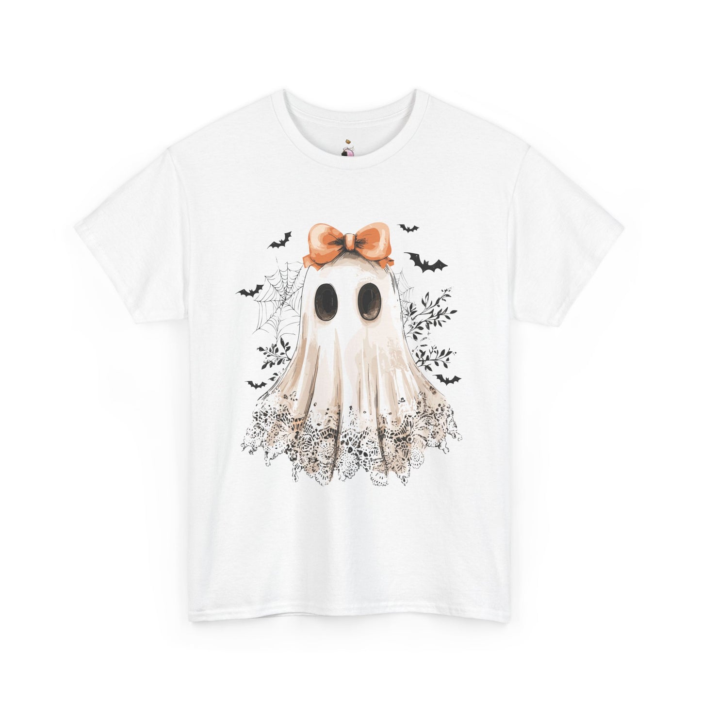 Lacey Ghost - Halloween Tee - Shirt