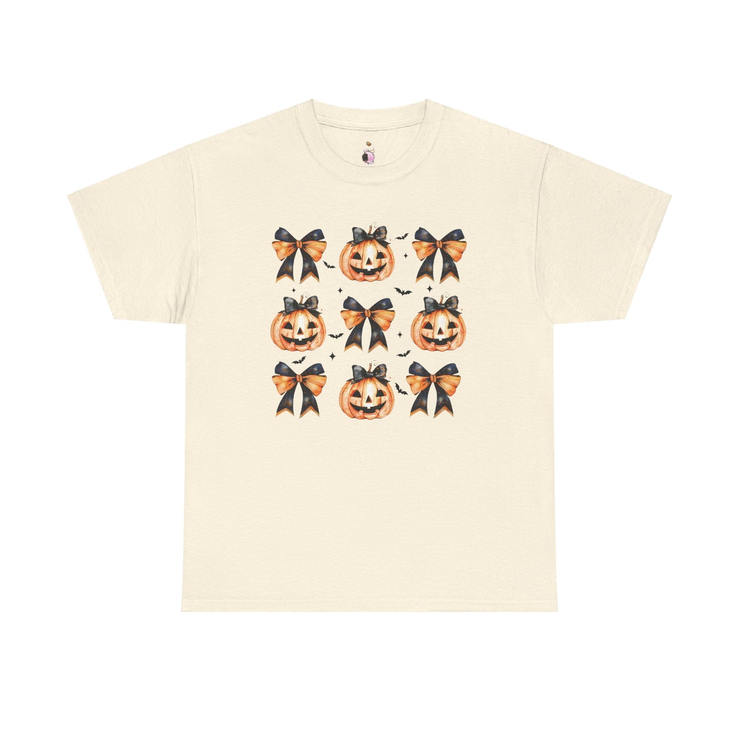 Pretty Little Jack-O-Lanterns -  Unisex Heavy Cotton Tee