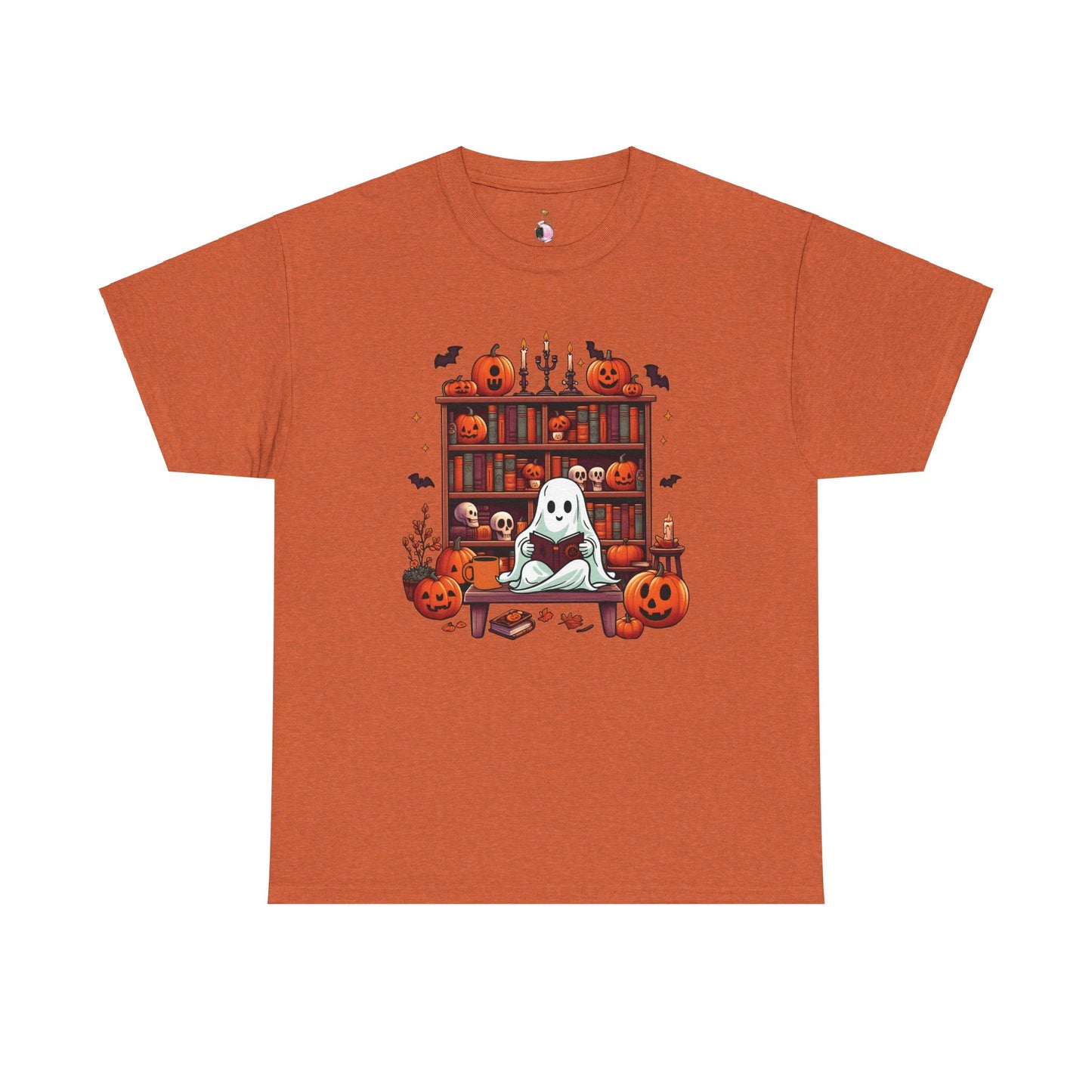 Boo-kworm Ghost Tee - Halloween Shirt