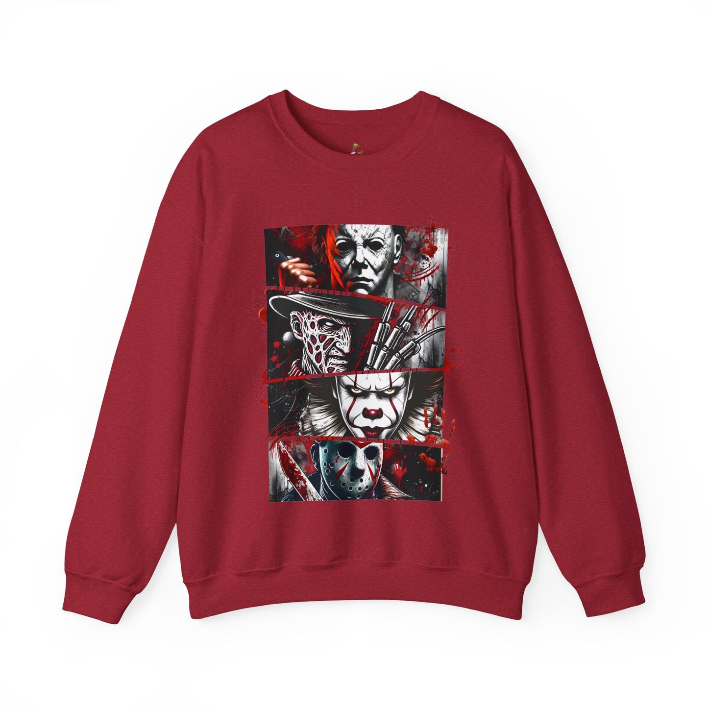 Horror Red  - Unisex Heavy Blend™ Crewneck Sweatshirt